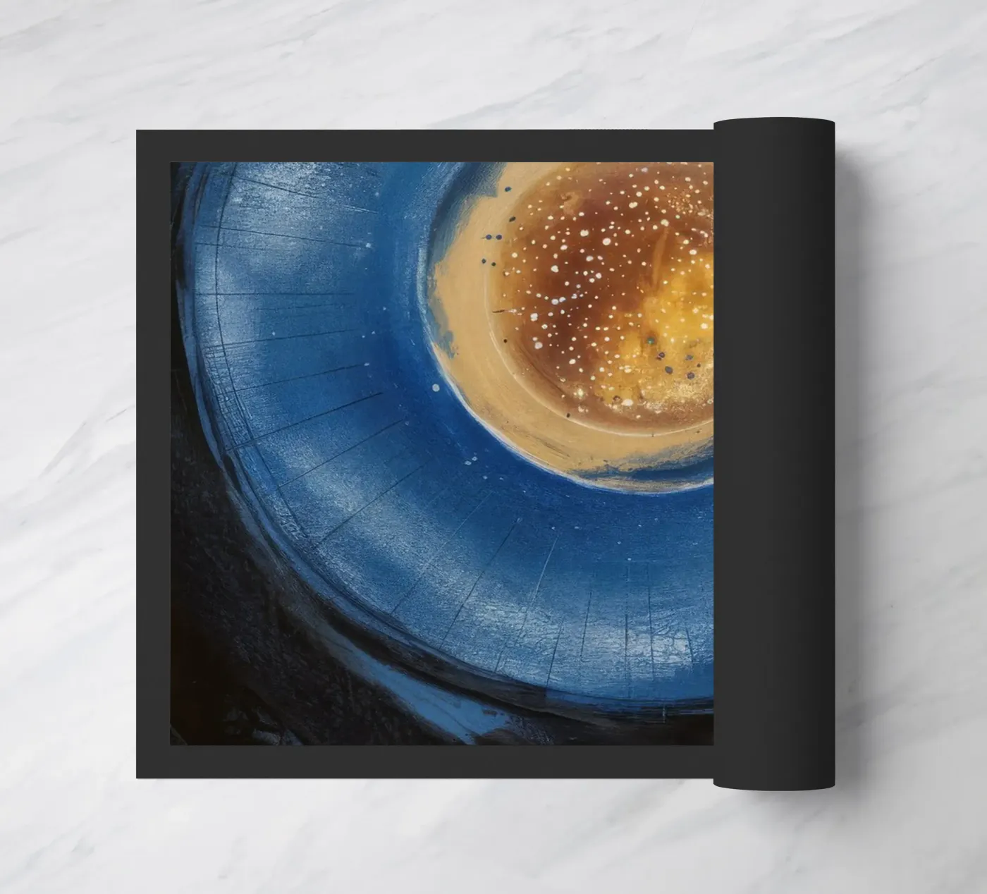 Celestial Core doormat by Verve Pigments