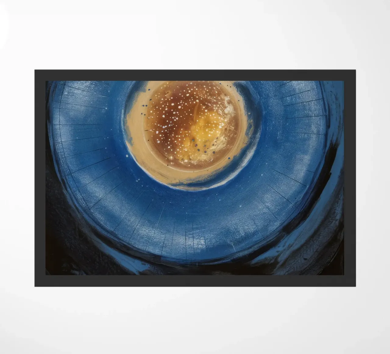 Celestial Core doormat by Verve Pigments