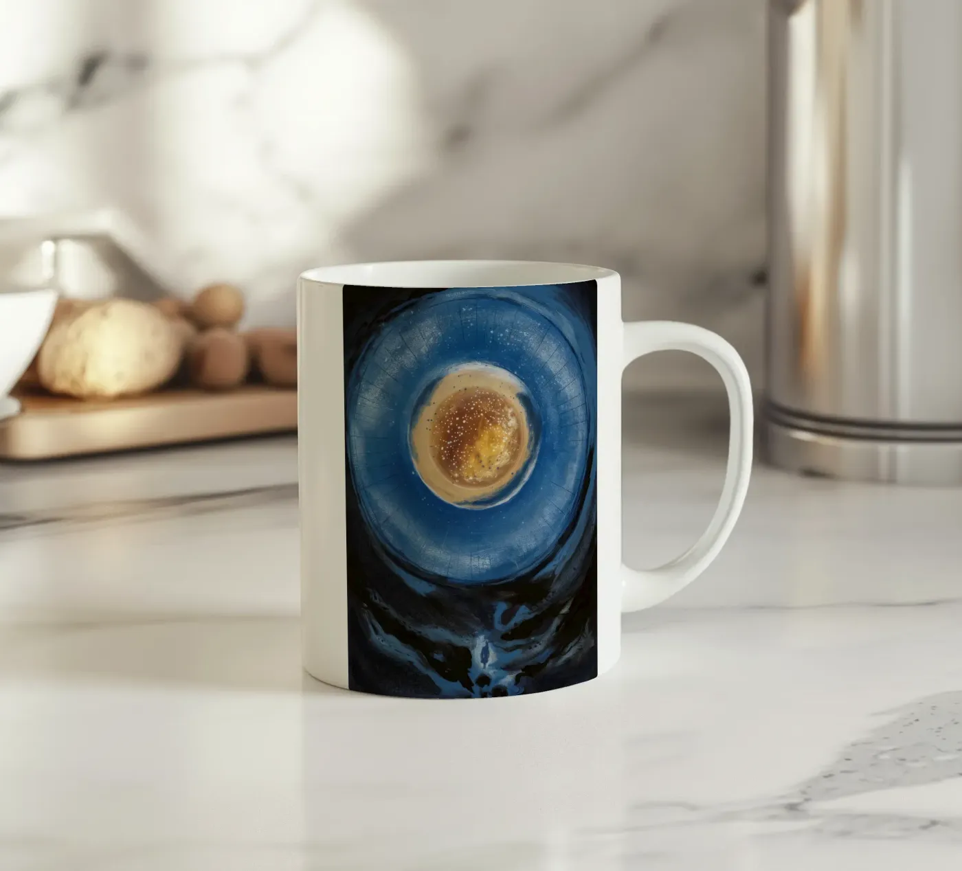 Celestial Core ceramic mug by Verve Pigments