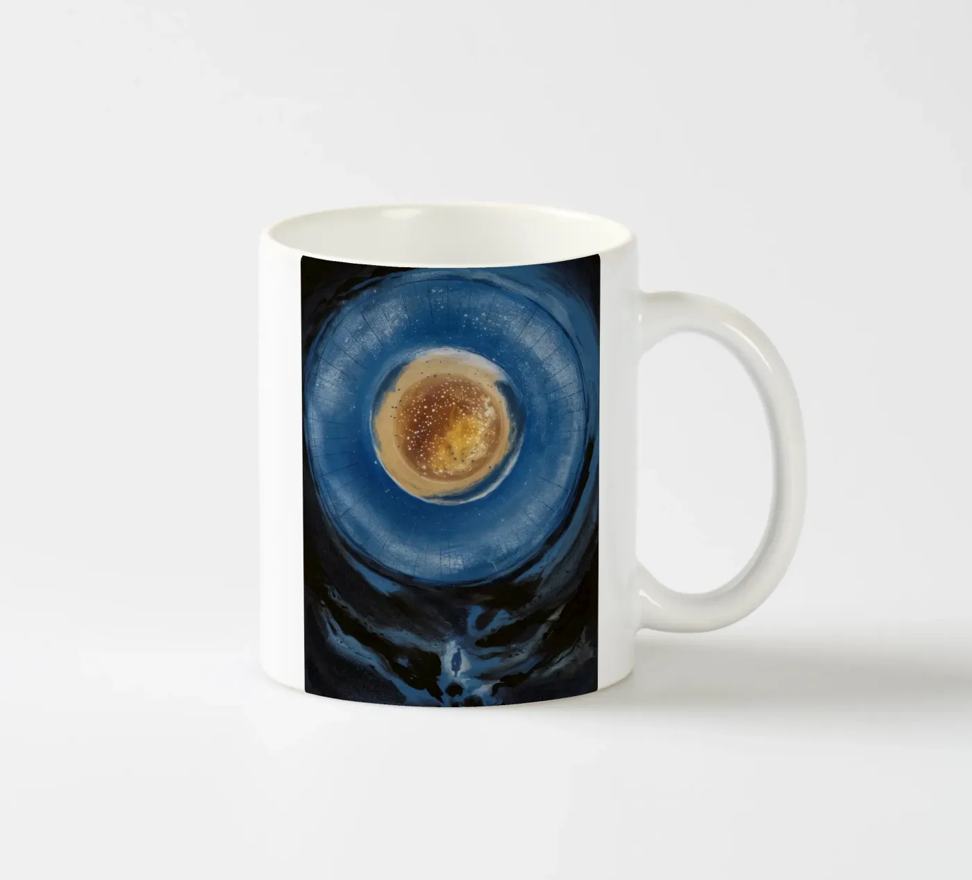 Celestial Core ceramic mug by Verve Pigments