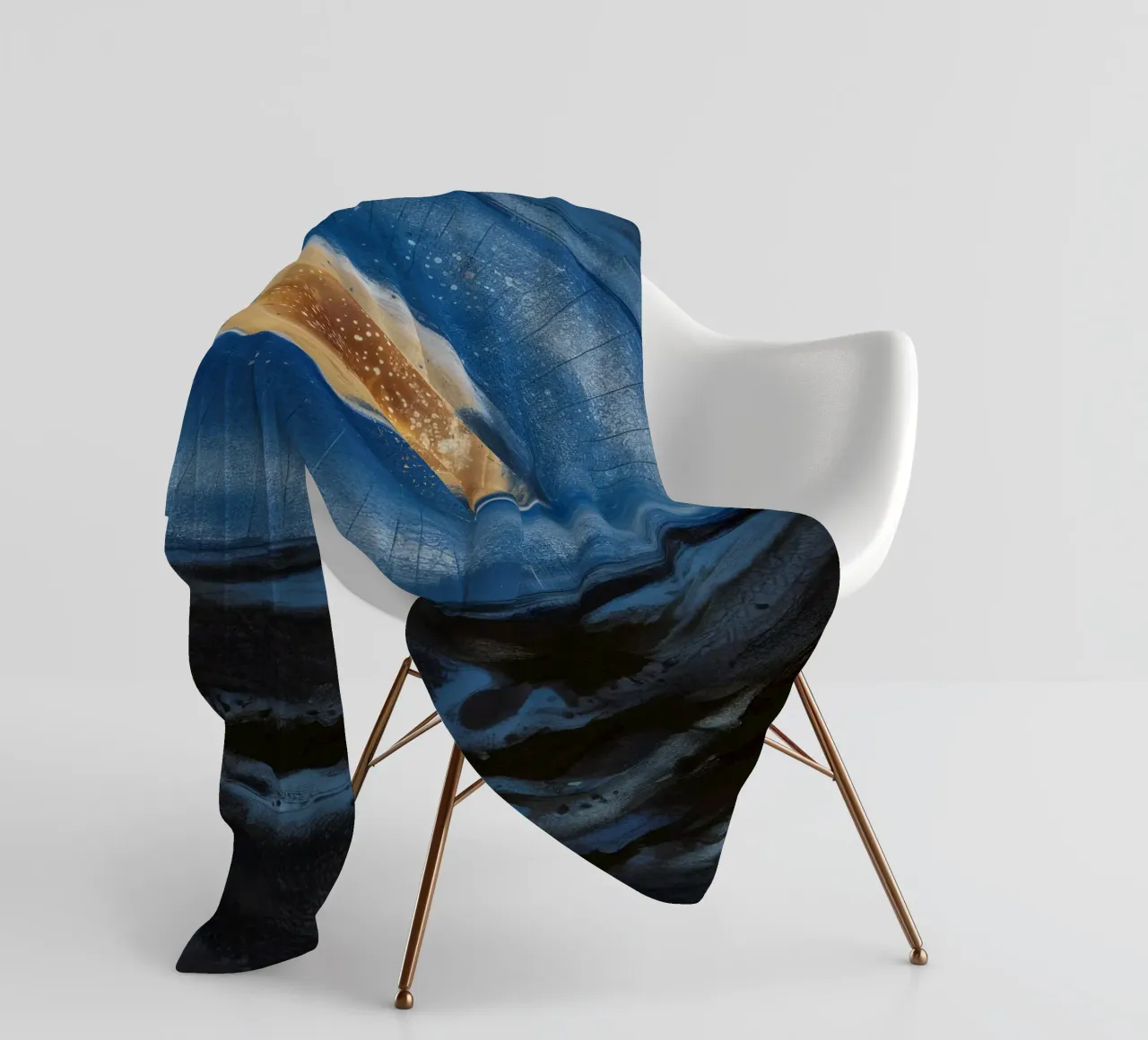 Nucleo Celeste coperta in pile da Verve Pigments