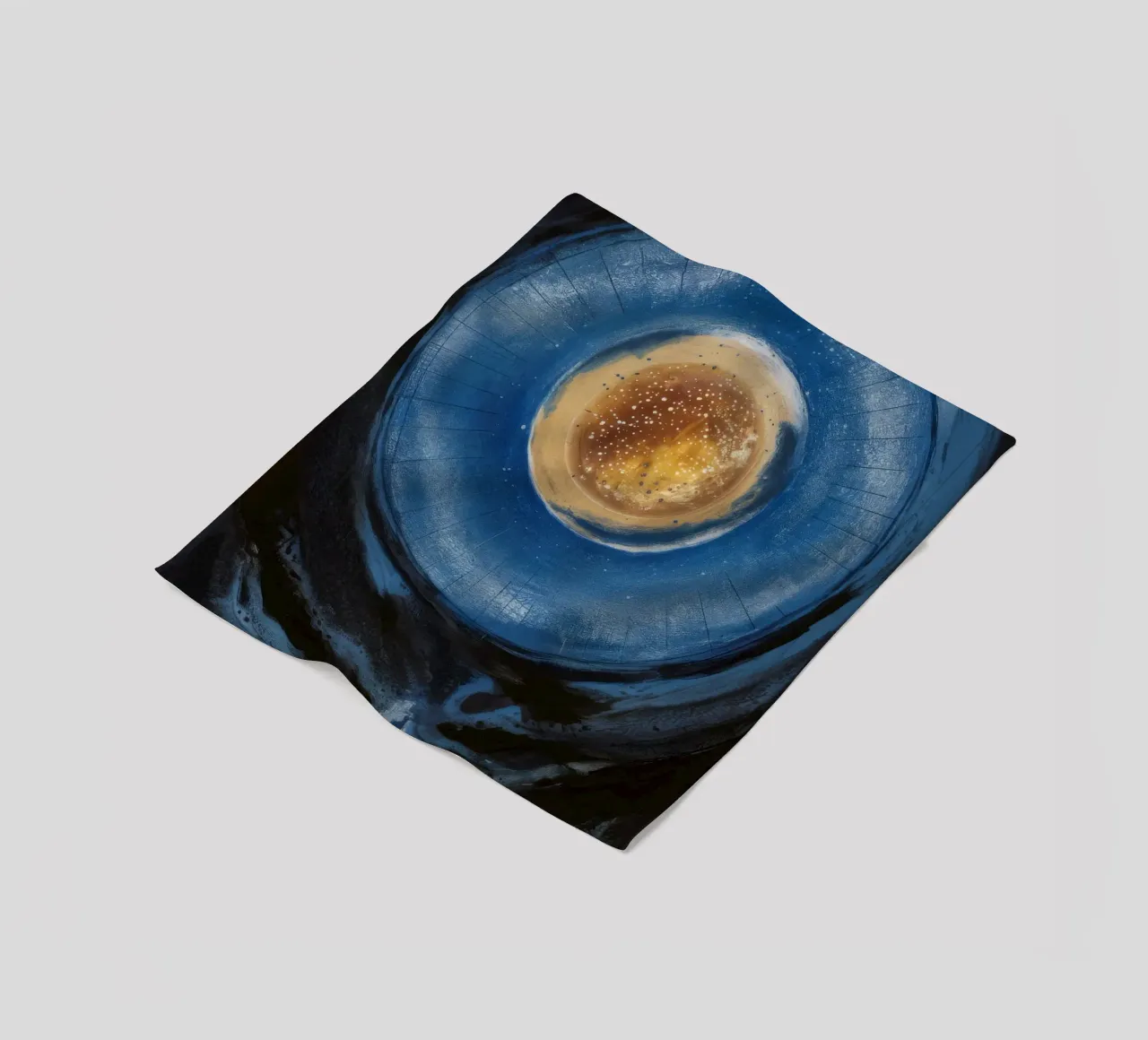 Hemelse Kern fleecedeken van Verve Pigments