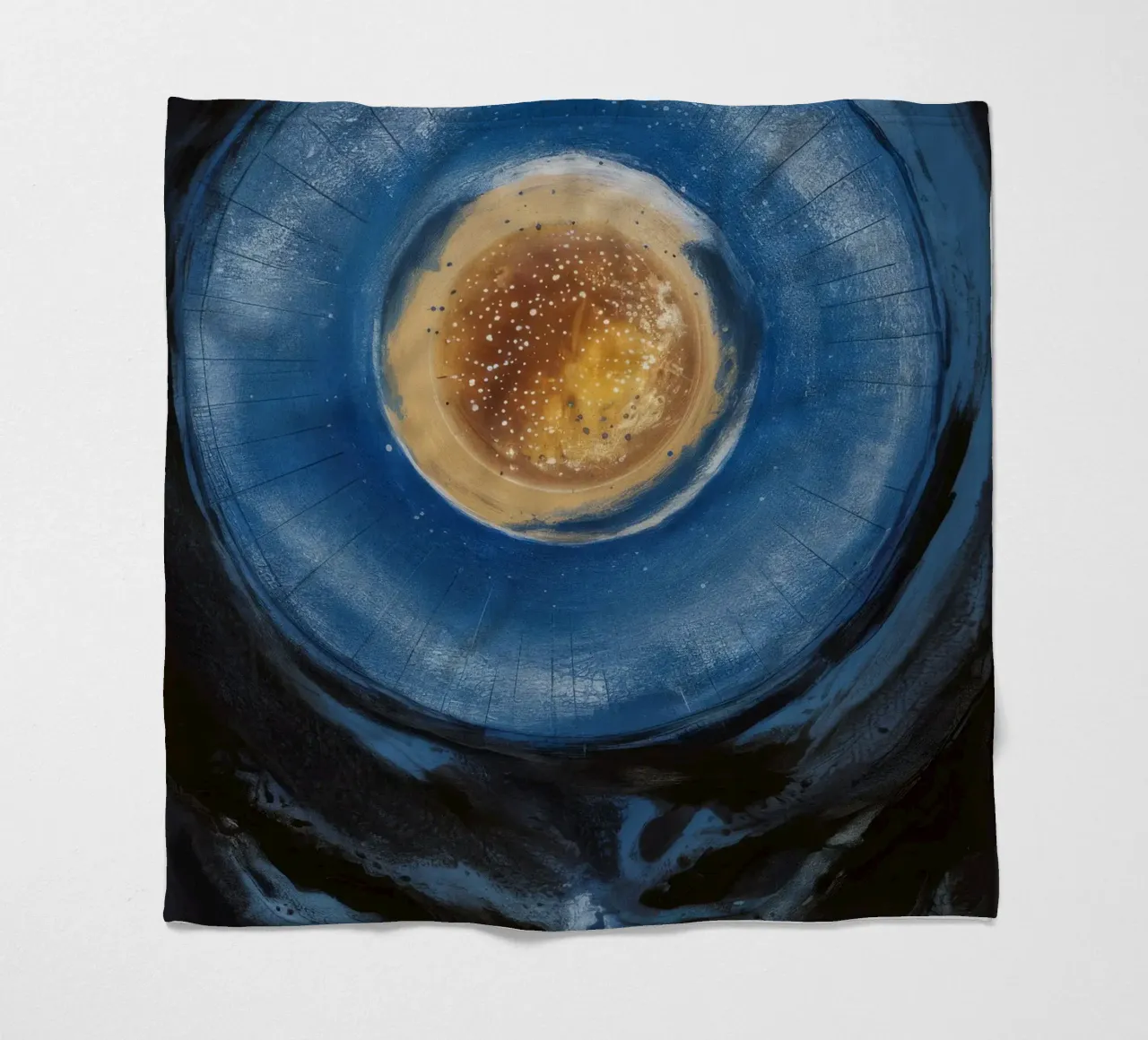 Nucleo Celeste coperta in pile da Verve Pigments