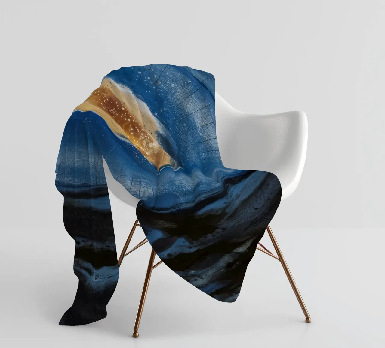 Hemelse Kern fleecedeken van Verve Pigments