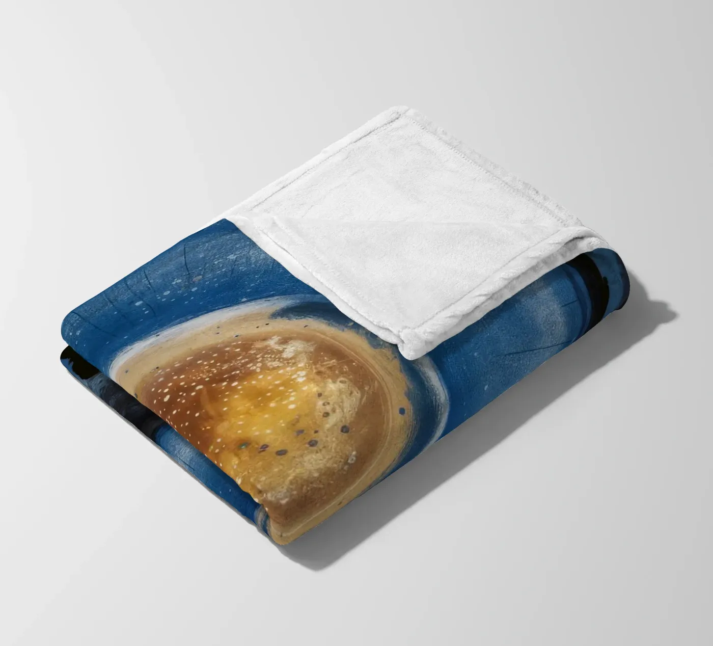 Celestial Core fleece blanket by Verve Pigments