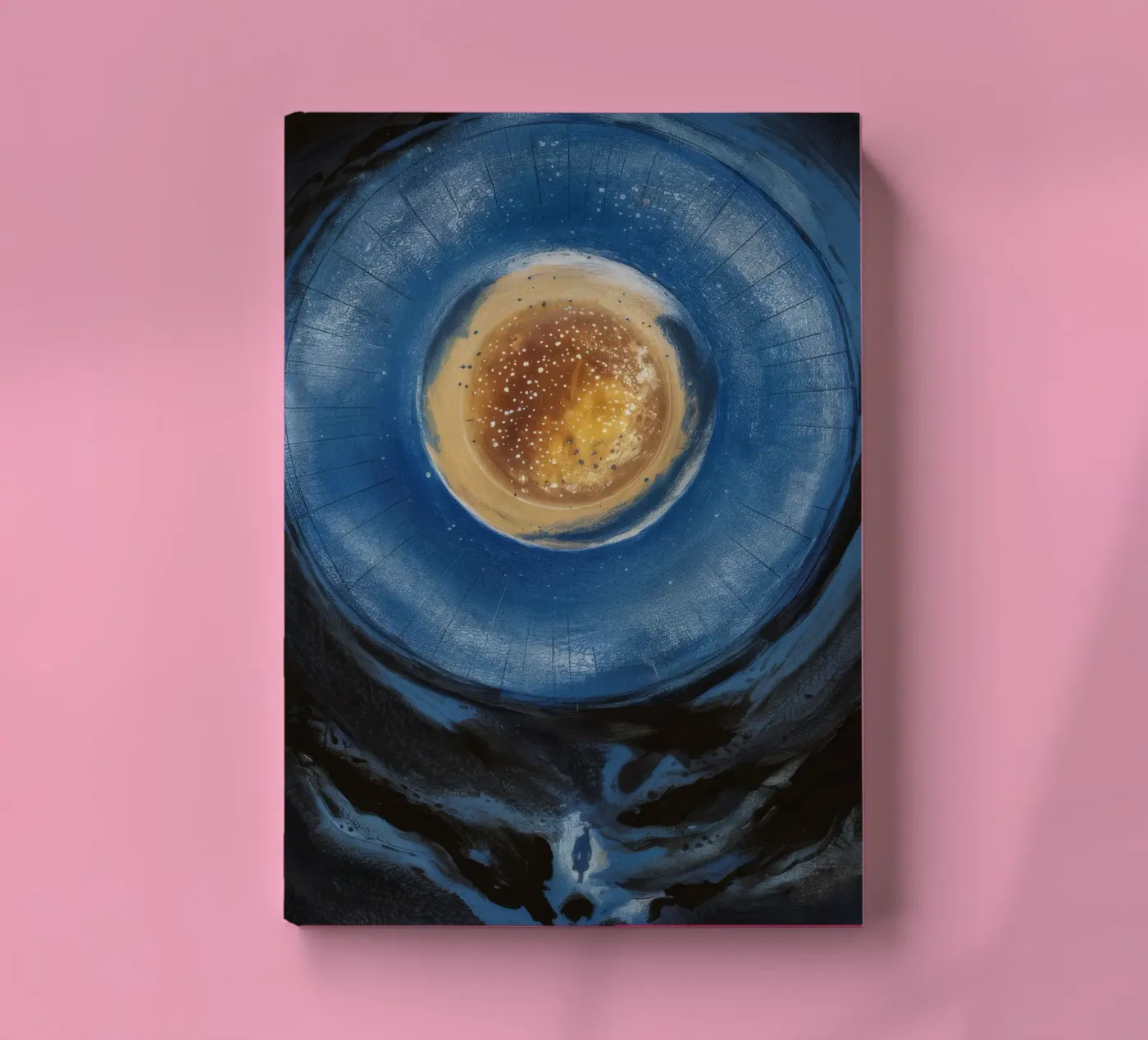 Celestial Core notebook by Verve Pigments
