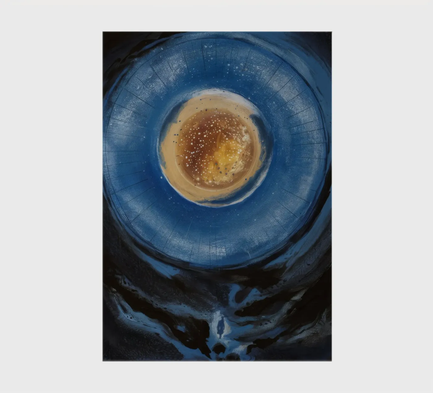 Celestial Core notebook by Verve Pigments