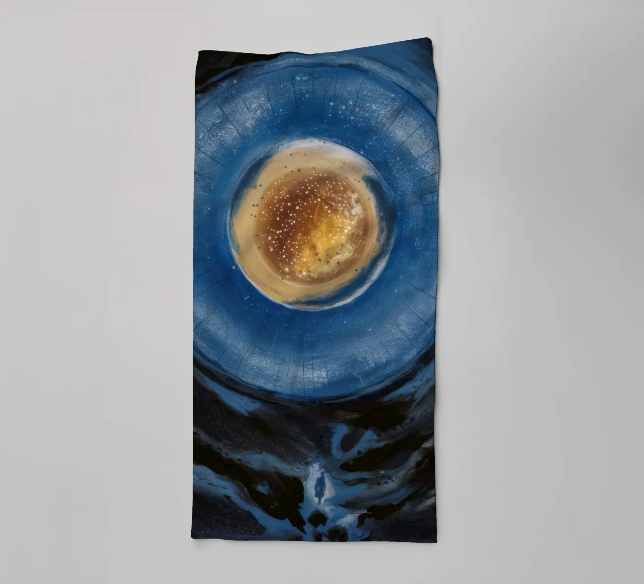 Celestial Core towel by Verve Pigments