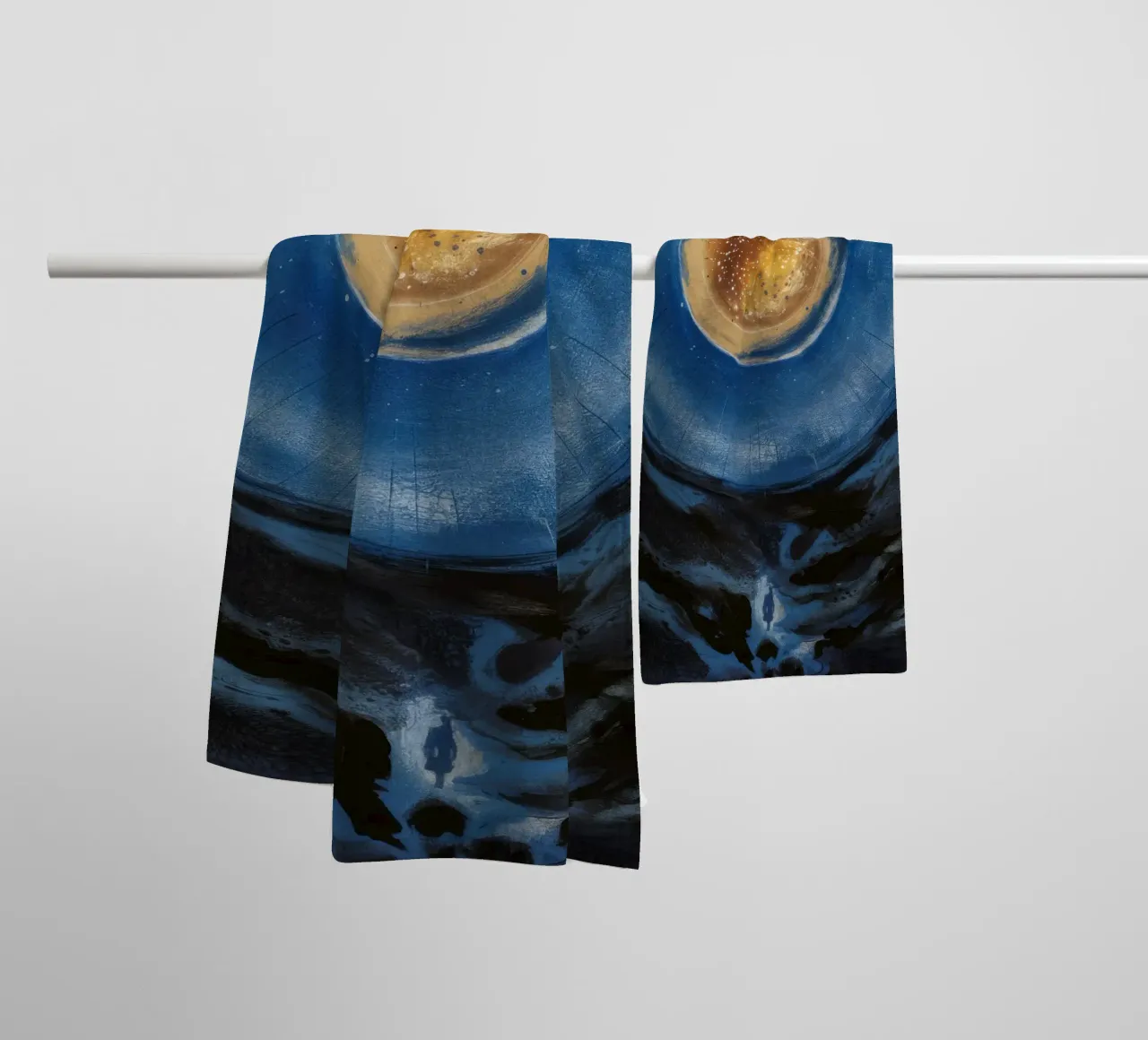 Celestial Core towel by Verve Pigments