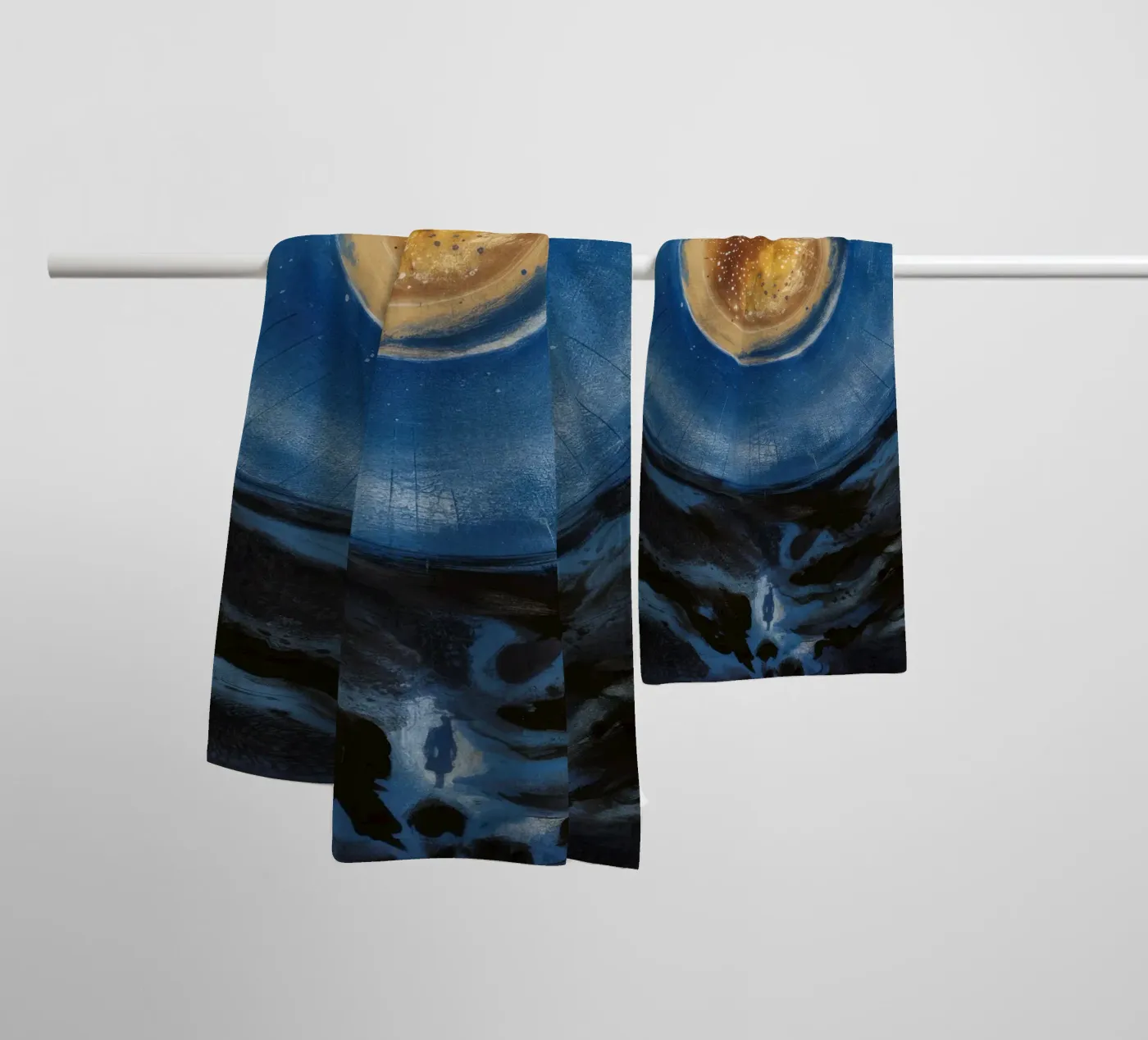 Celestial Core towel by Verve Pigments