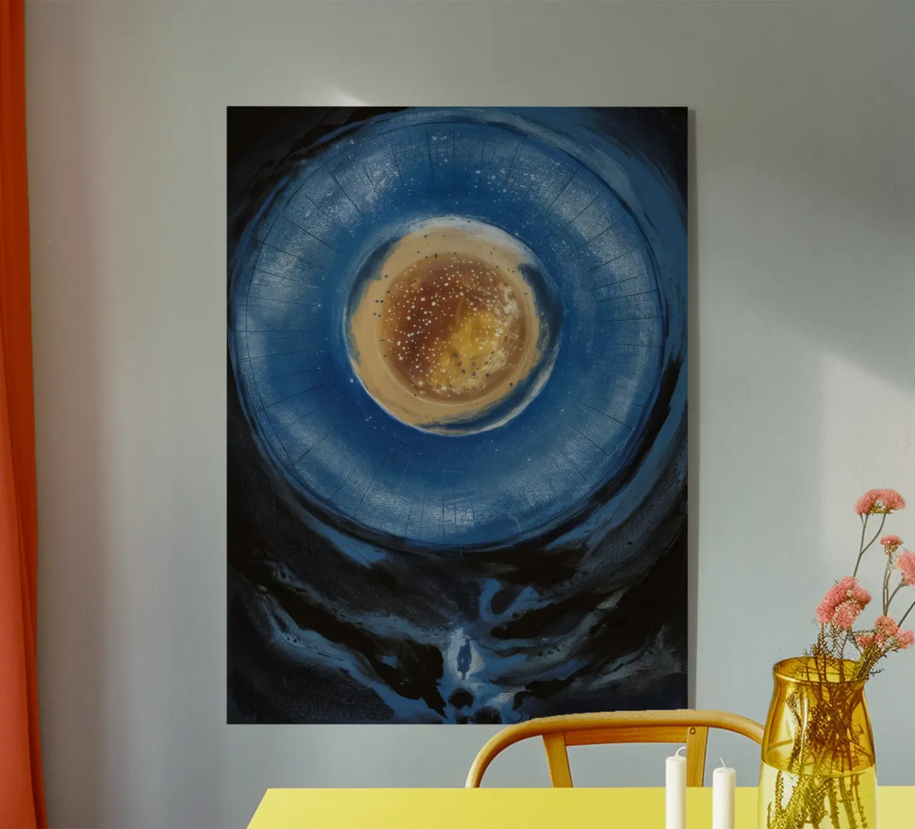 Celestial Core acrylic glass by Verve Pigments