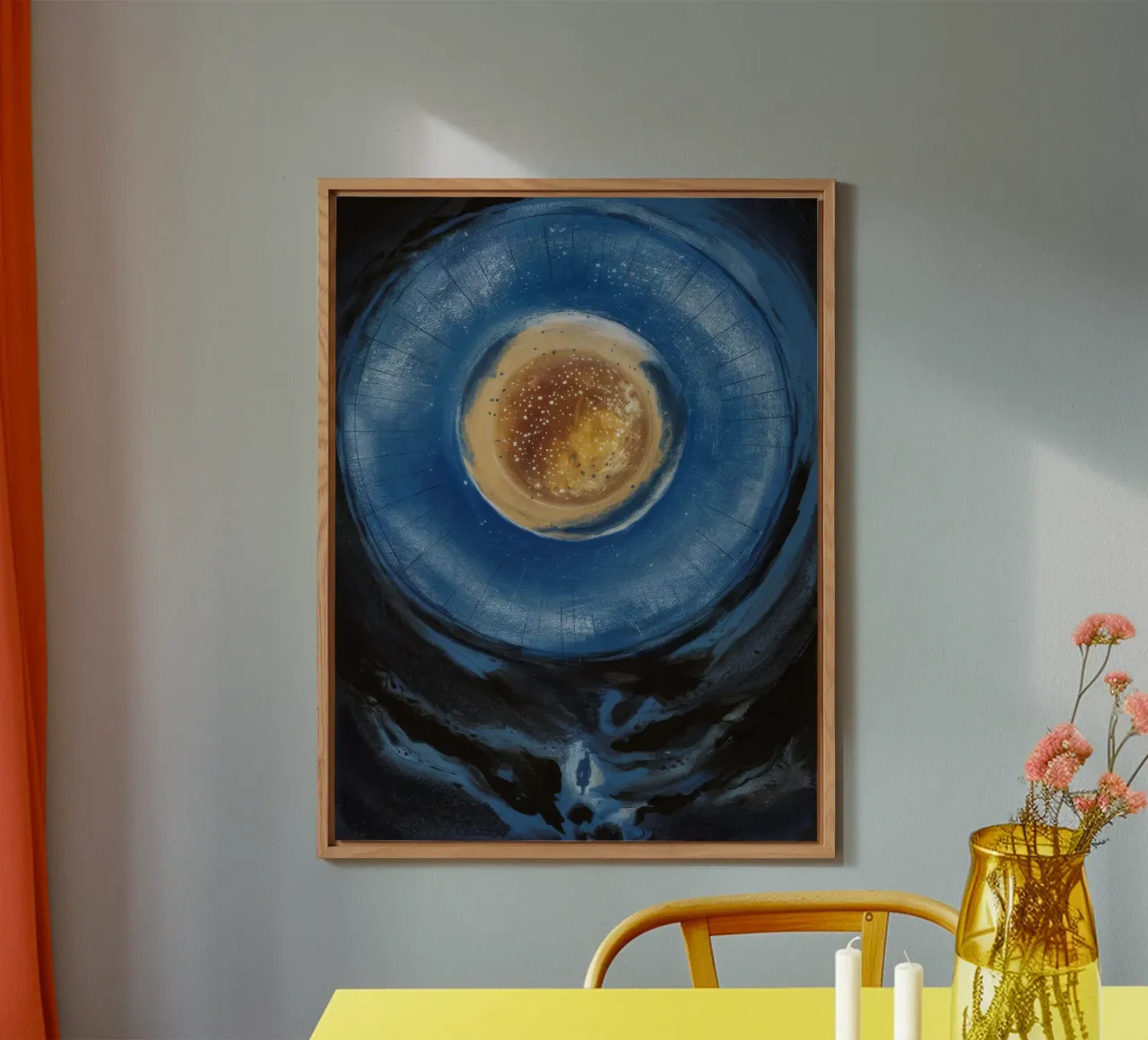 Celestial Core forex plate by Verve Pigments