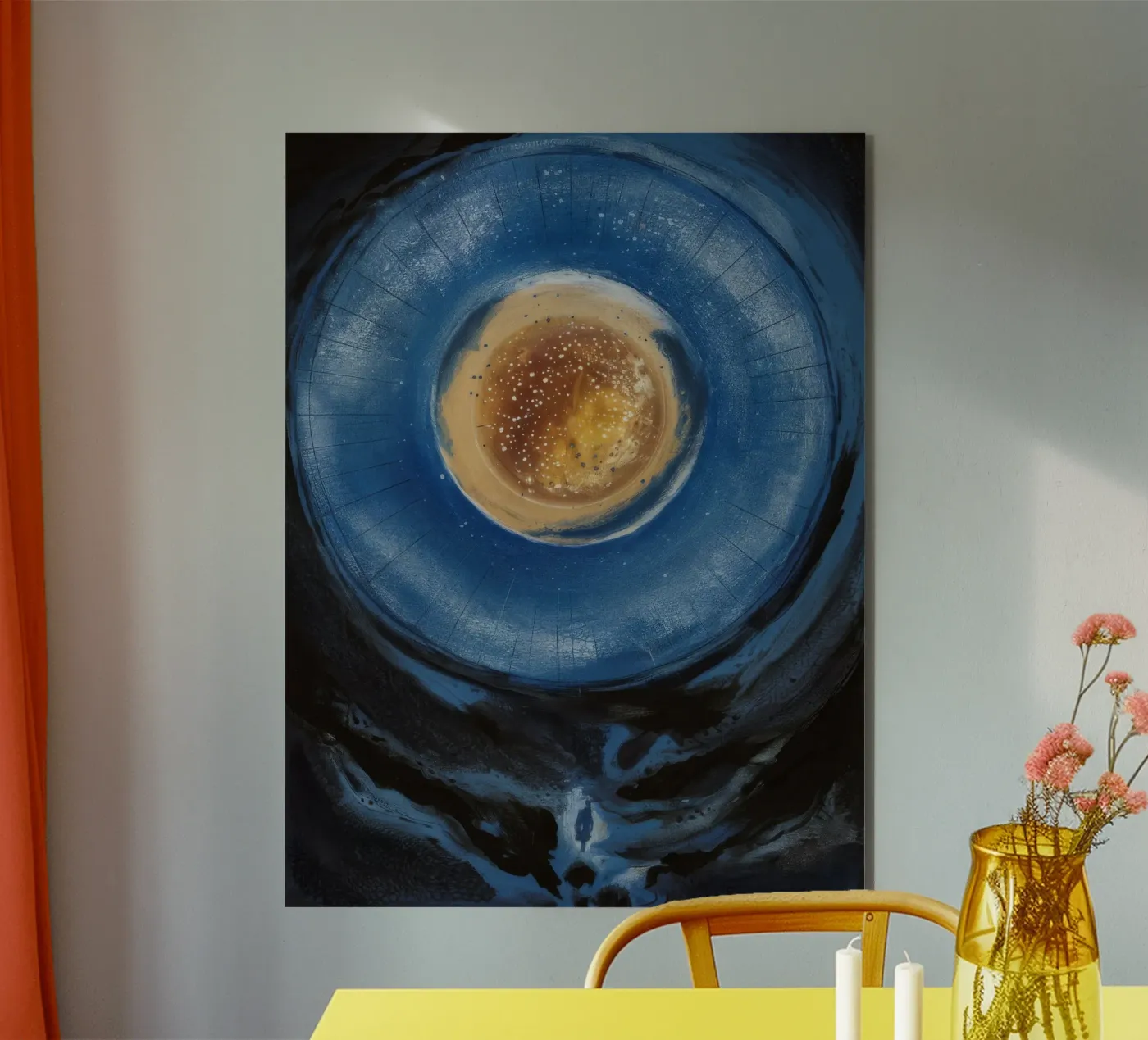 Celestial Core panneau forex de Verve Pigments