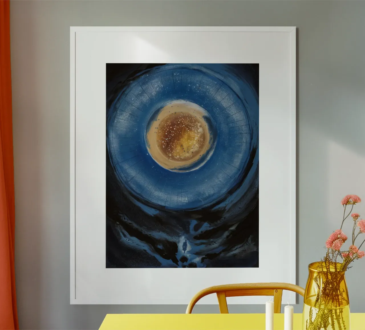 Nucleo Celeste poster da Verve Pigments