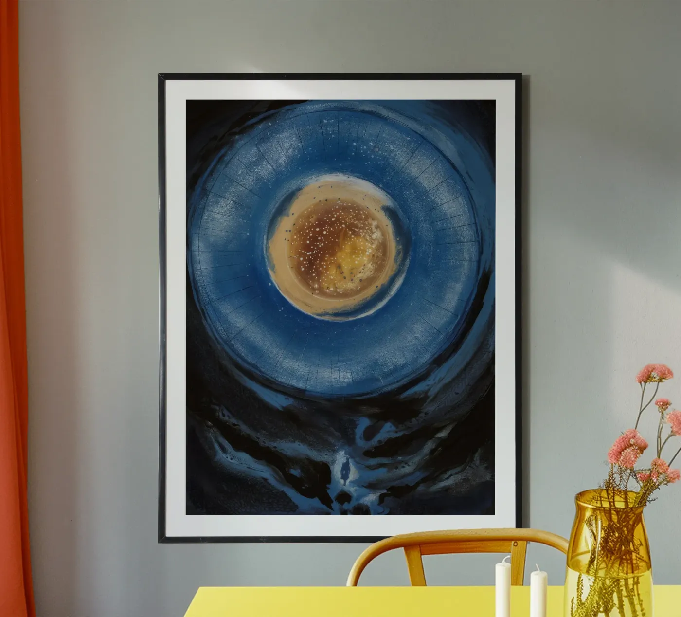 Celestial Core poster by Verve Pigments