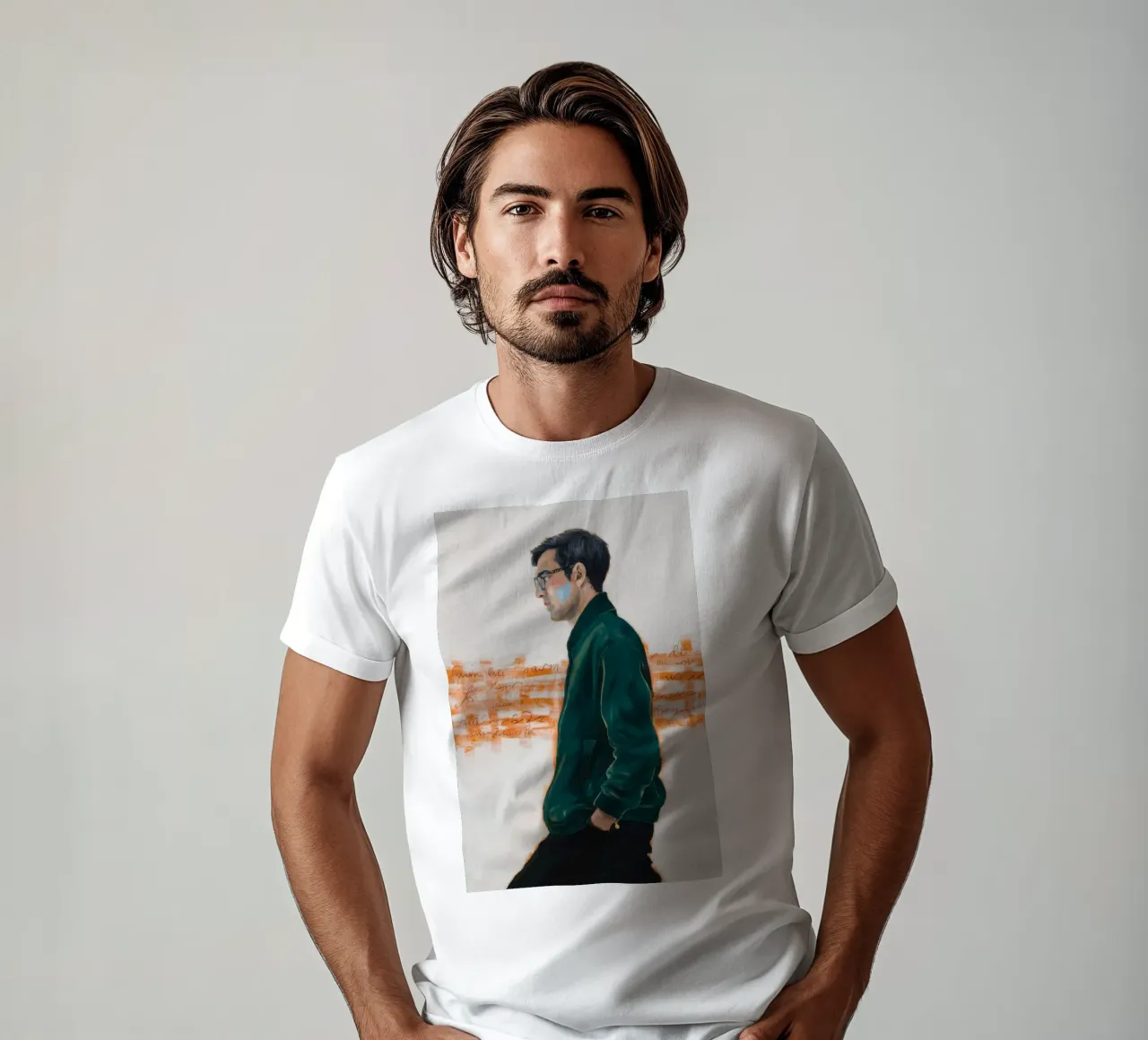 Solitary Reflection t-shirt by Verve Pigments
