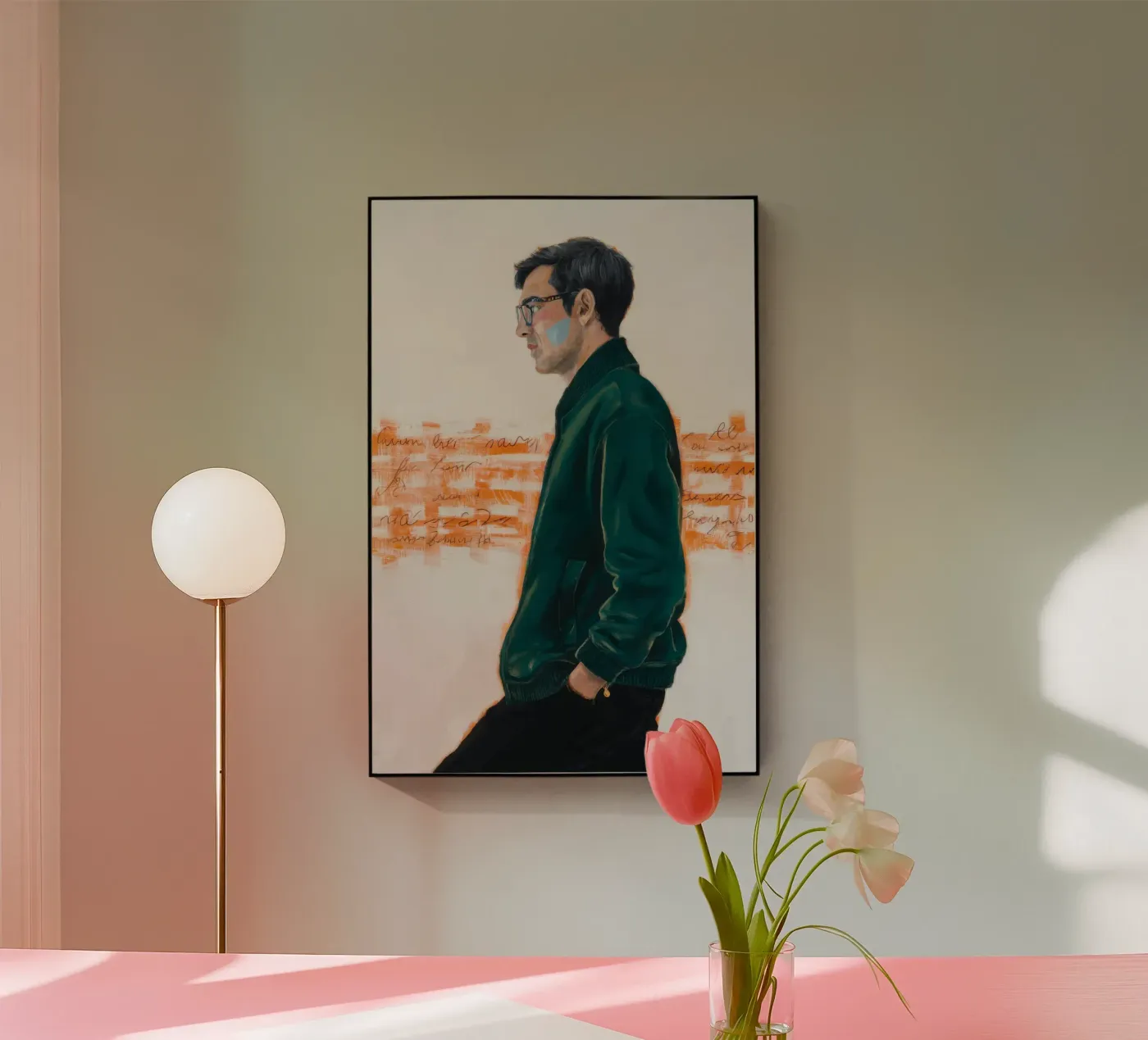 Solitary Reflection plexiglas de Verve Pigments