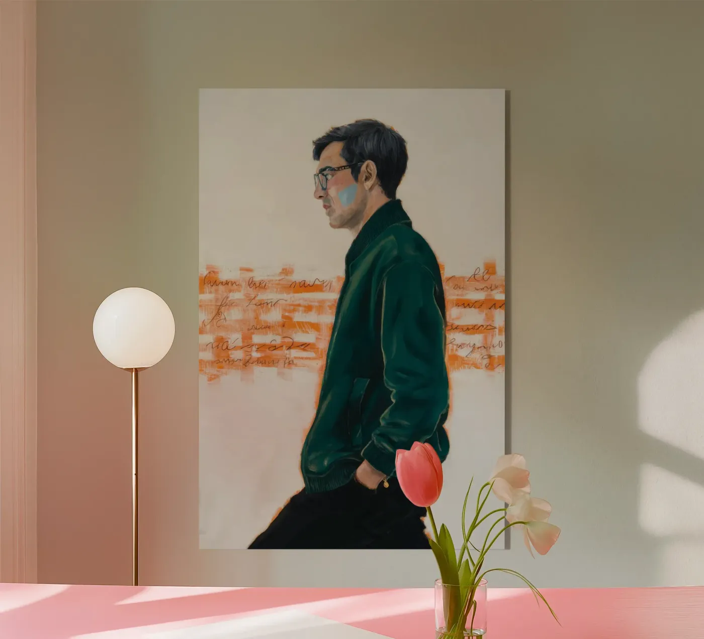 Solitary Reflection plexiglas de Verve Pigments