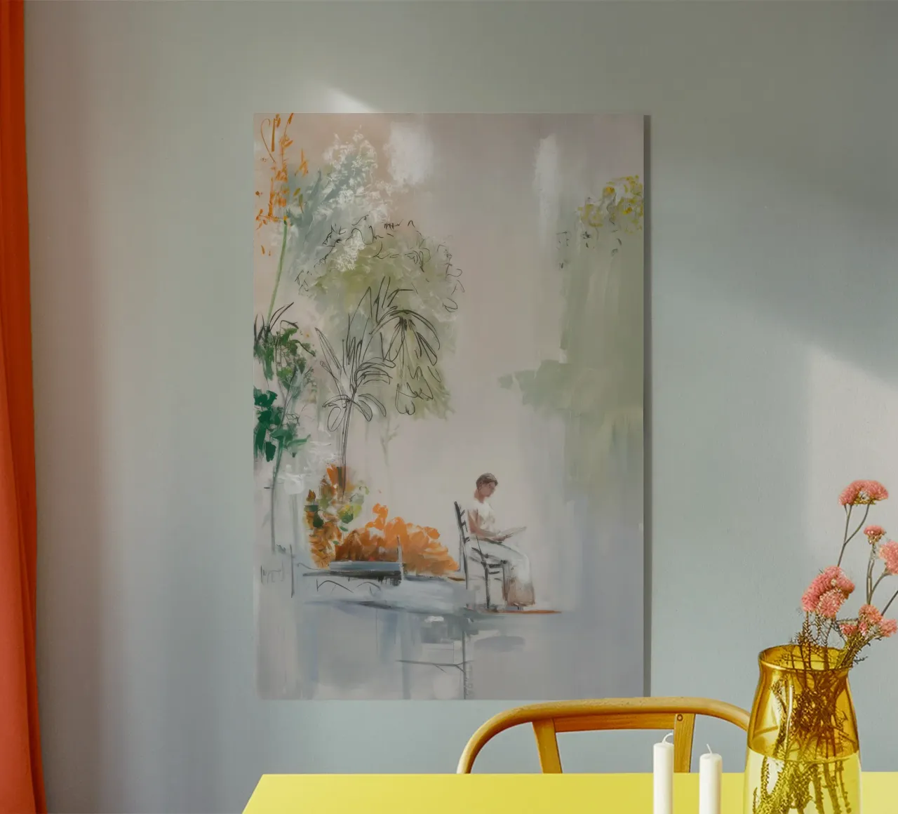 Studio della luce del balcone plexiglass da Verve Pigments