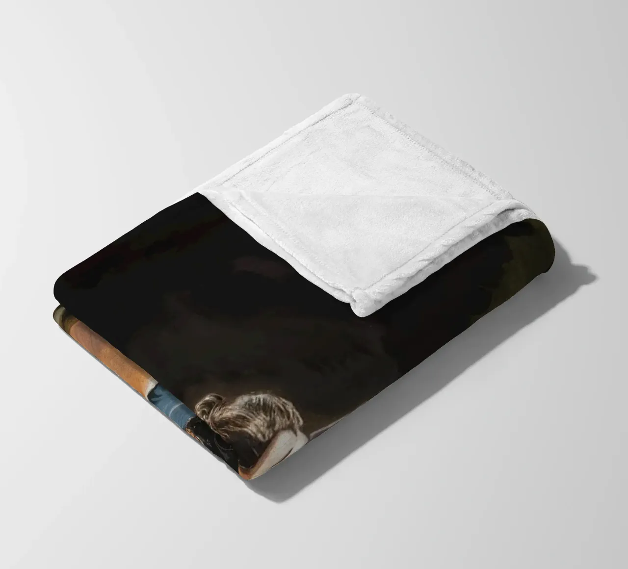 Sedia d'oro Reverie coperta in pile da Verve Pigments