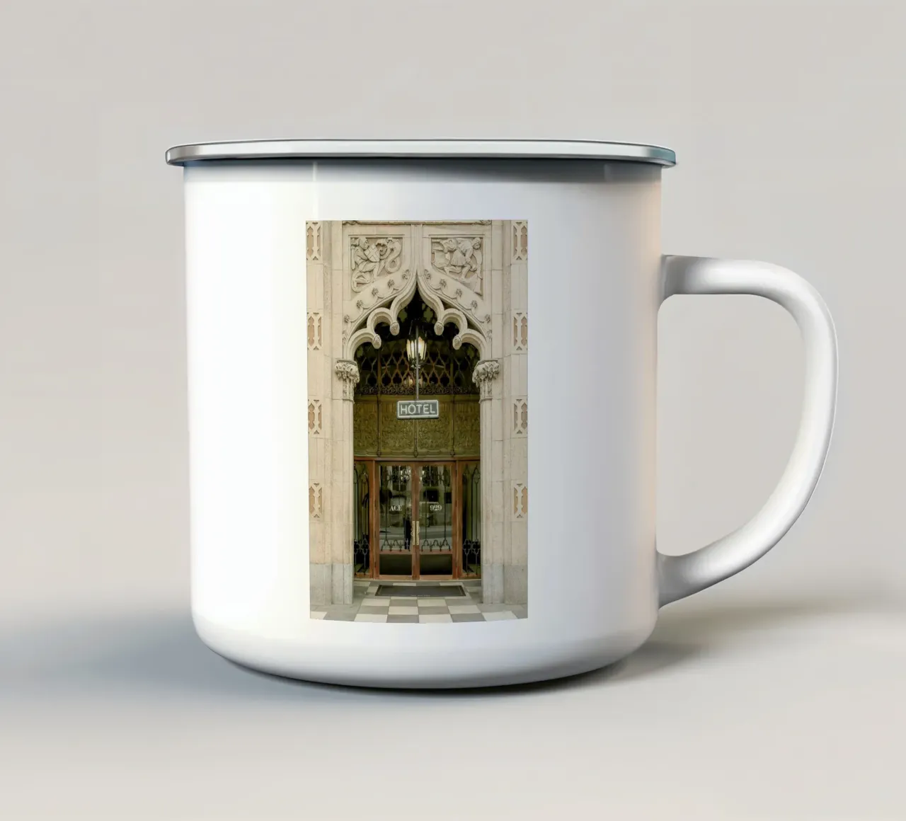 Ace Hotel tazza in smalto da Shot By Clint