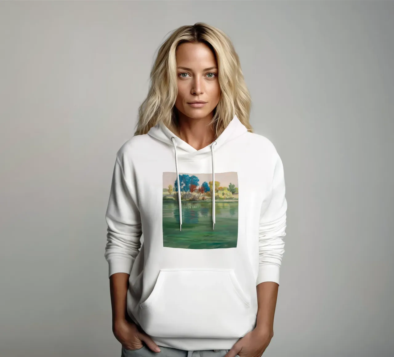 Mirage di Island Grove felpa con cappuccio da Verve Pigments