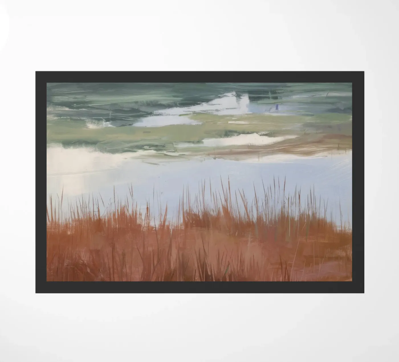 Salt Marsh Tranquility deurmat van Verve Pigments