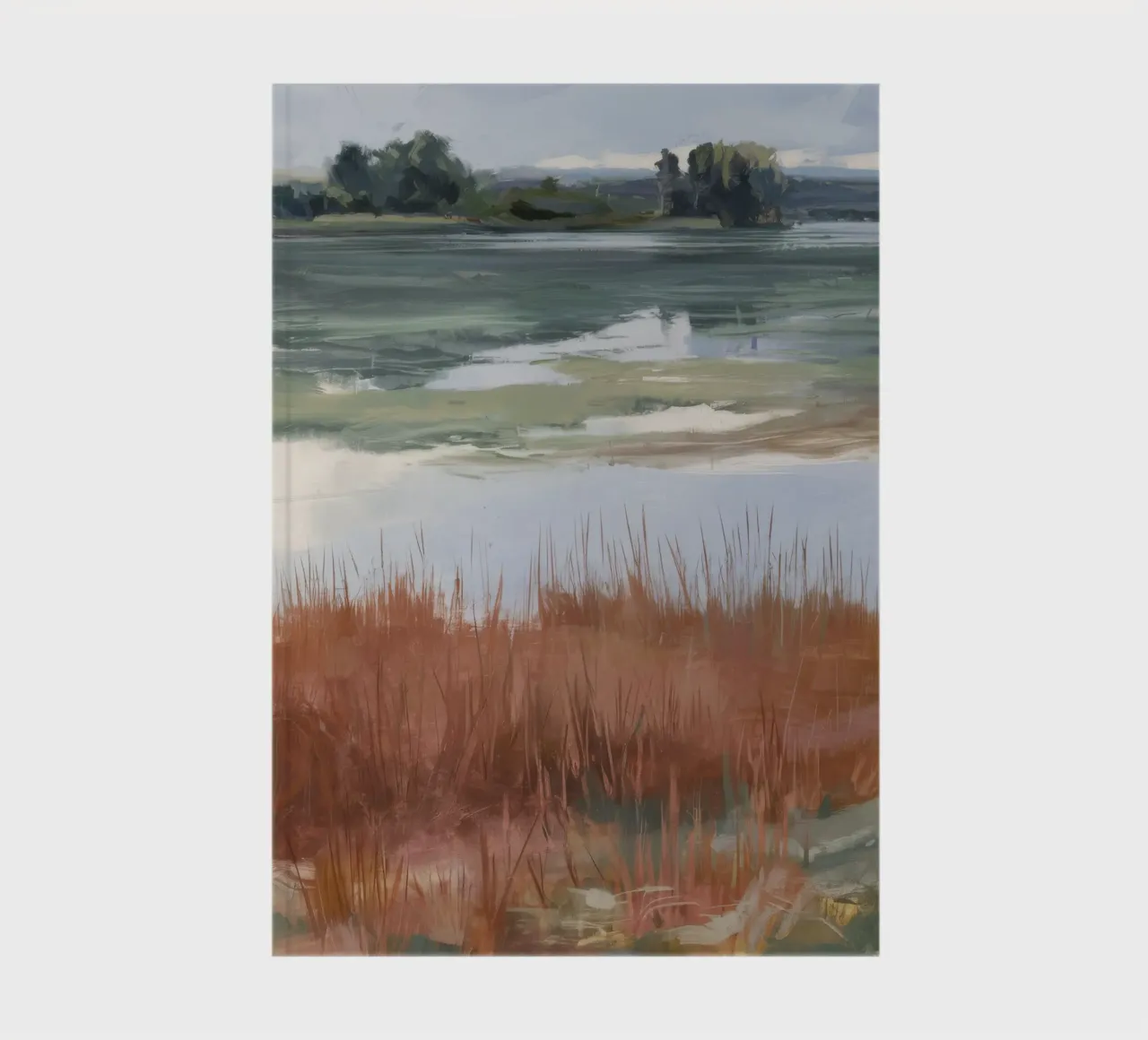 Salt Marsh Tranquility notebook by Verve Pigments