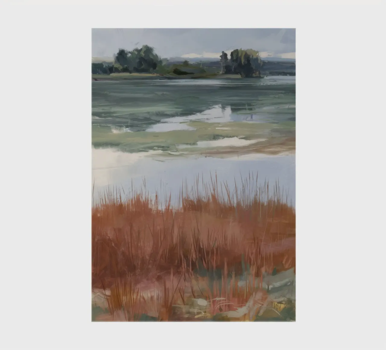 Salt Marsh Tranquility notebook by Verve Pigments