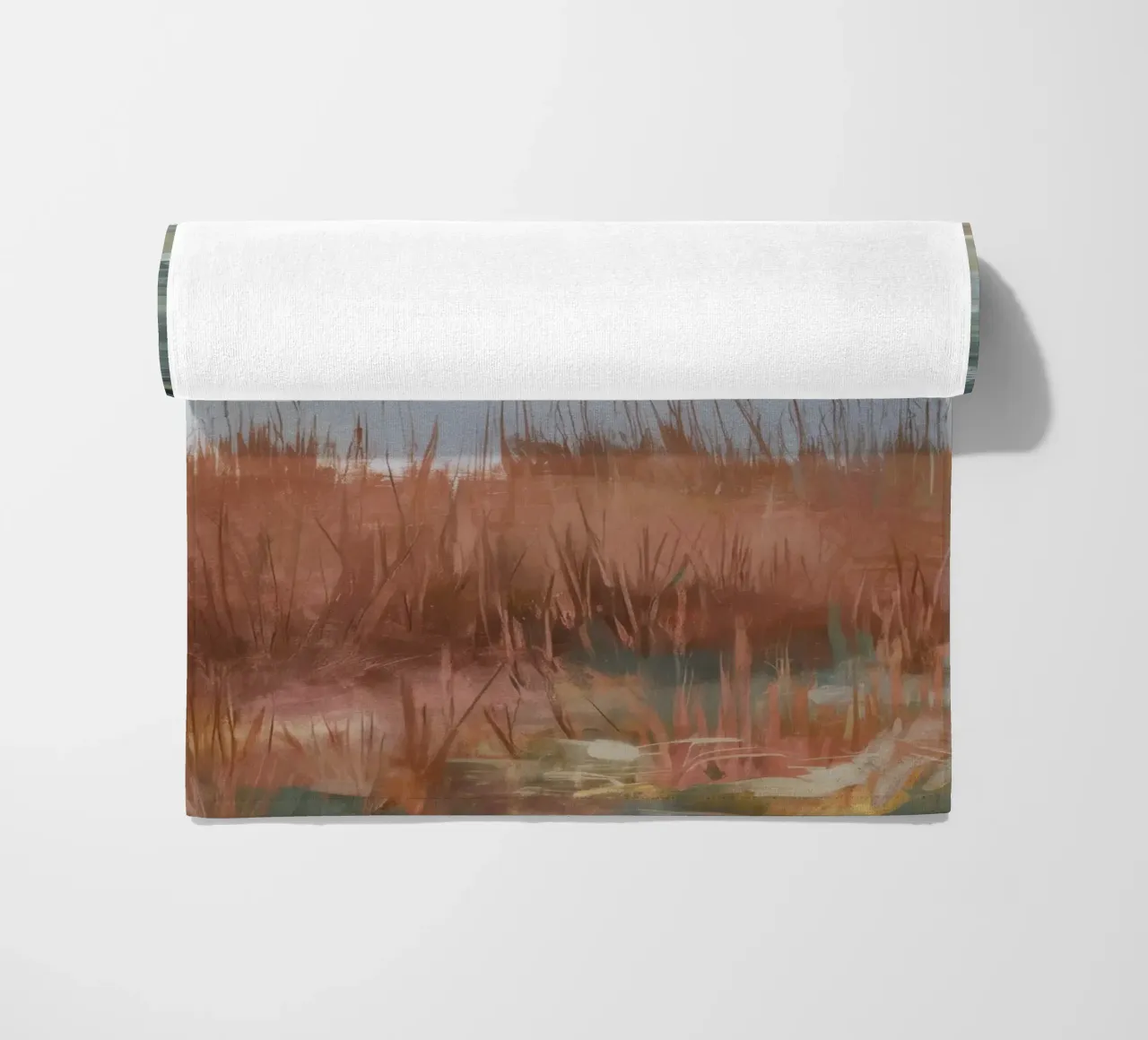 Kwelder Rust strandhanddoek van Verve Pigments