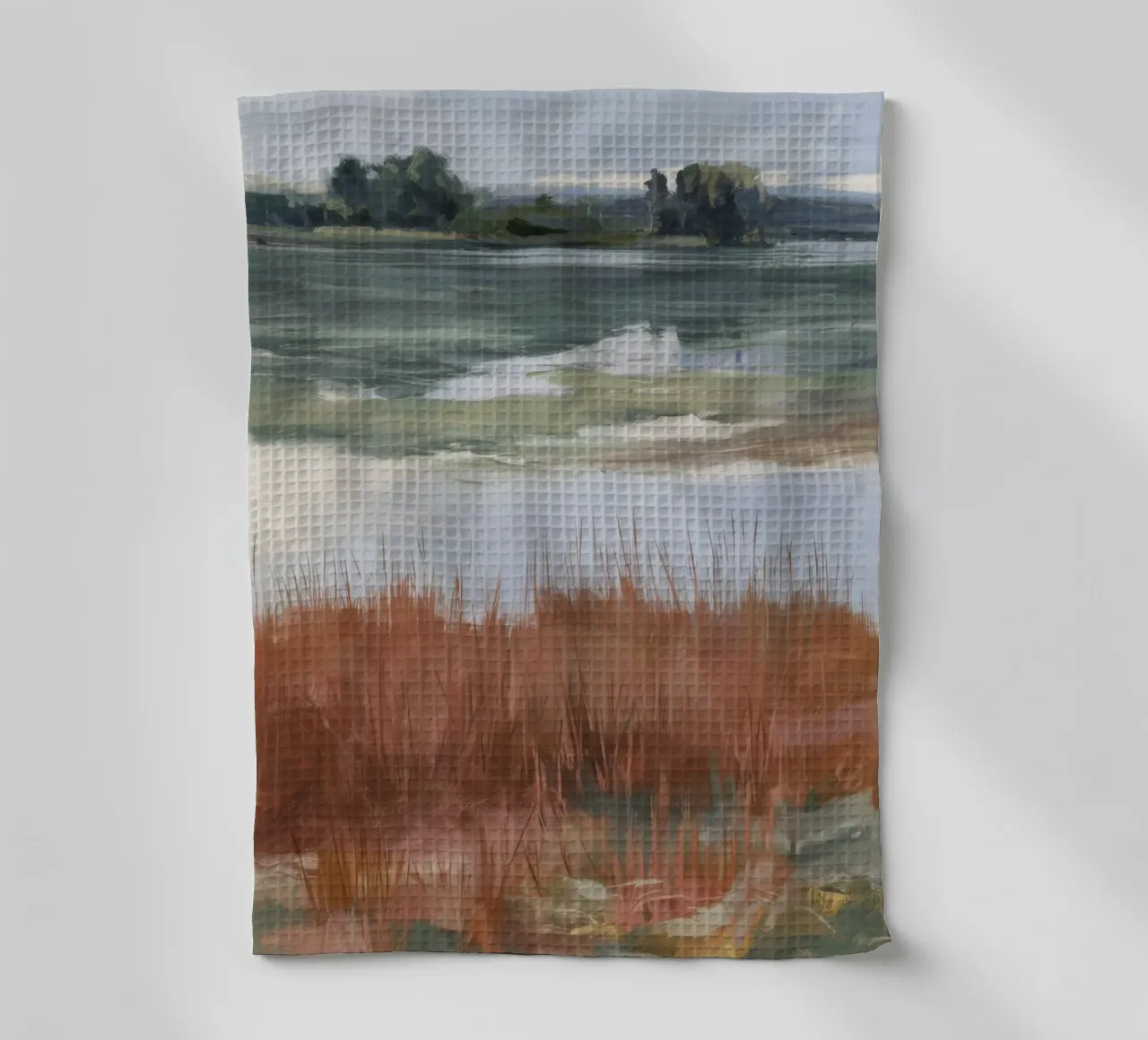 Tranquillité des marais salants torchon de Verve Pigments