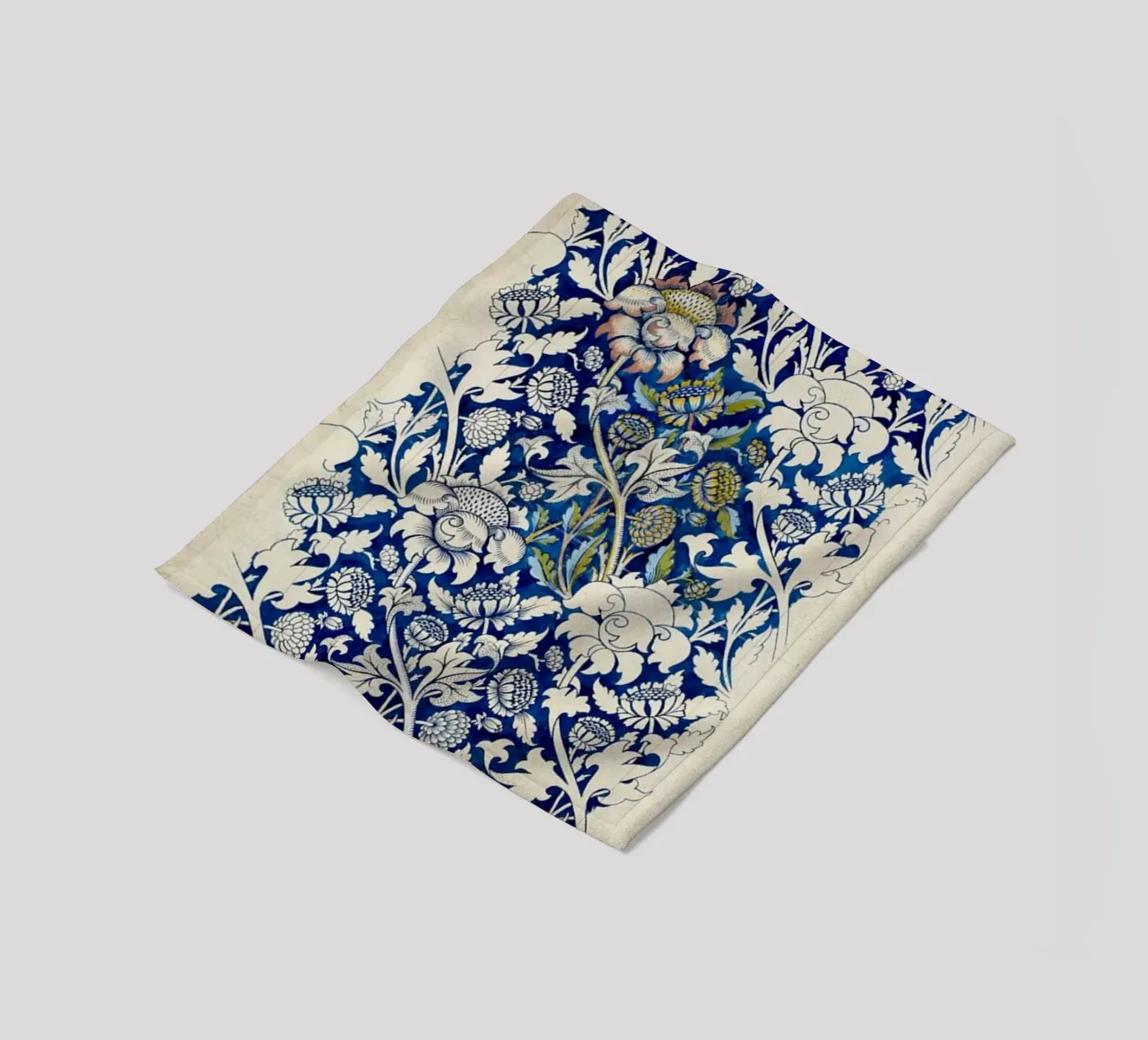modello di foglia floreale vite william morris coperta in pile da komo store
