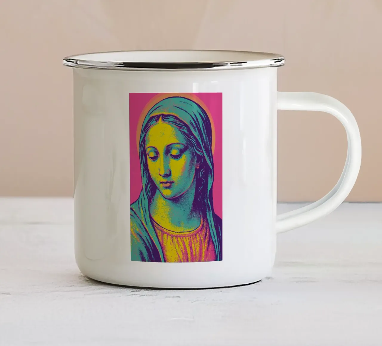 Saint Aura (Neon Masters Series) tazza in smalto da treechild
