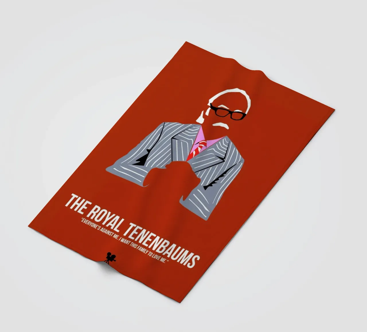 The Royal Tenenbaums coperta in pile da Naxart