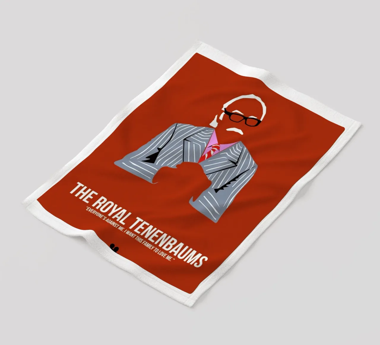 The Royal Tenenbaums coperta in pile da Naxart
