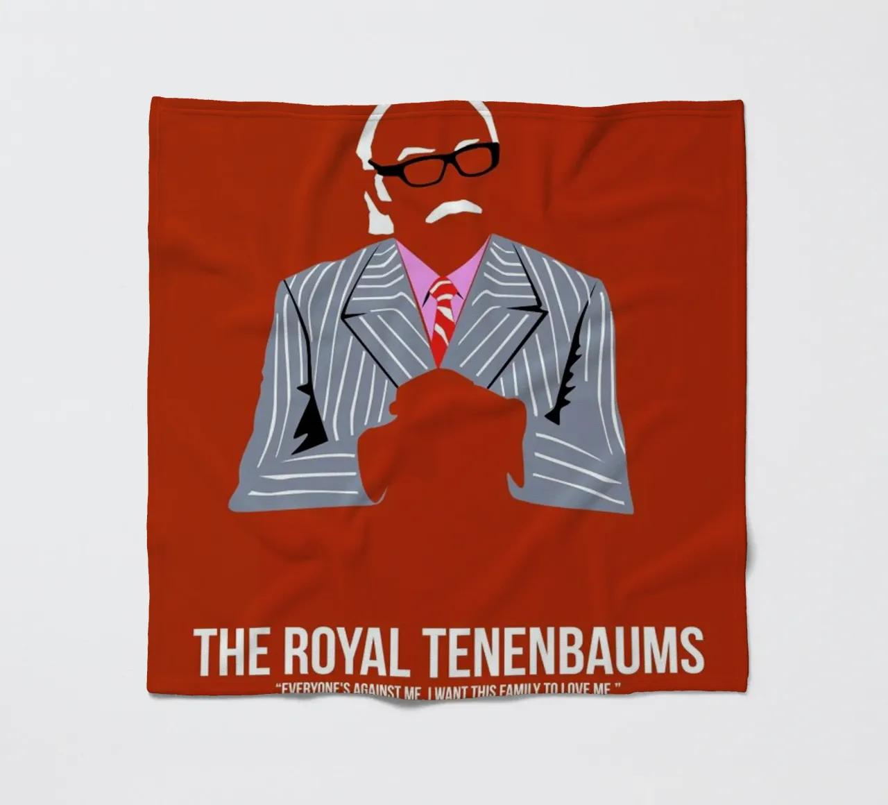 The Royal Tenenbaums coperta in pile da Naxart