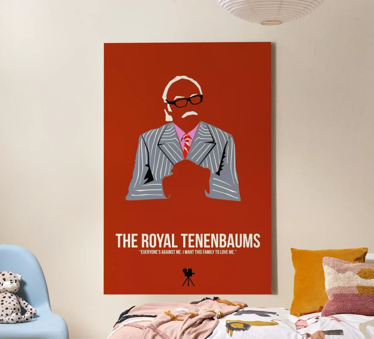 The Royal Tenenbaums tela con Cornice a cassetta da Naxart