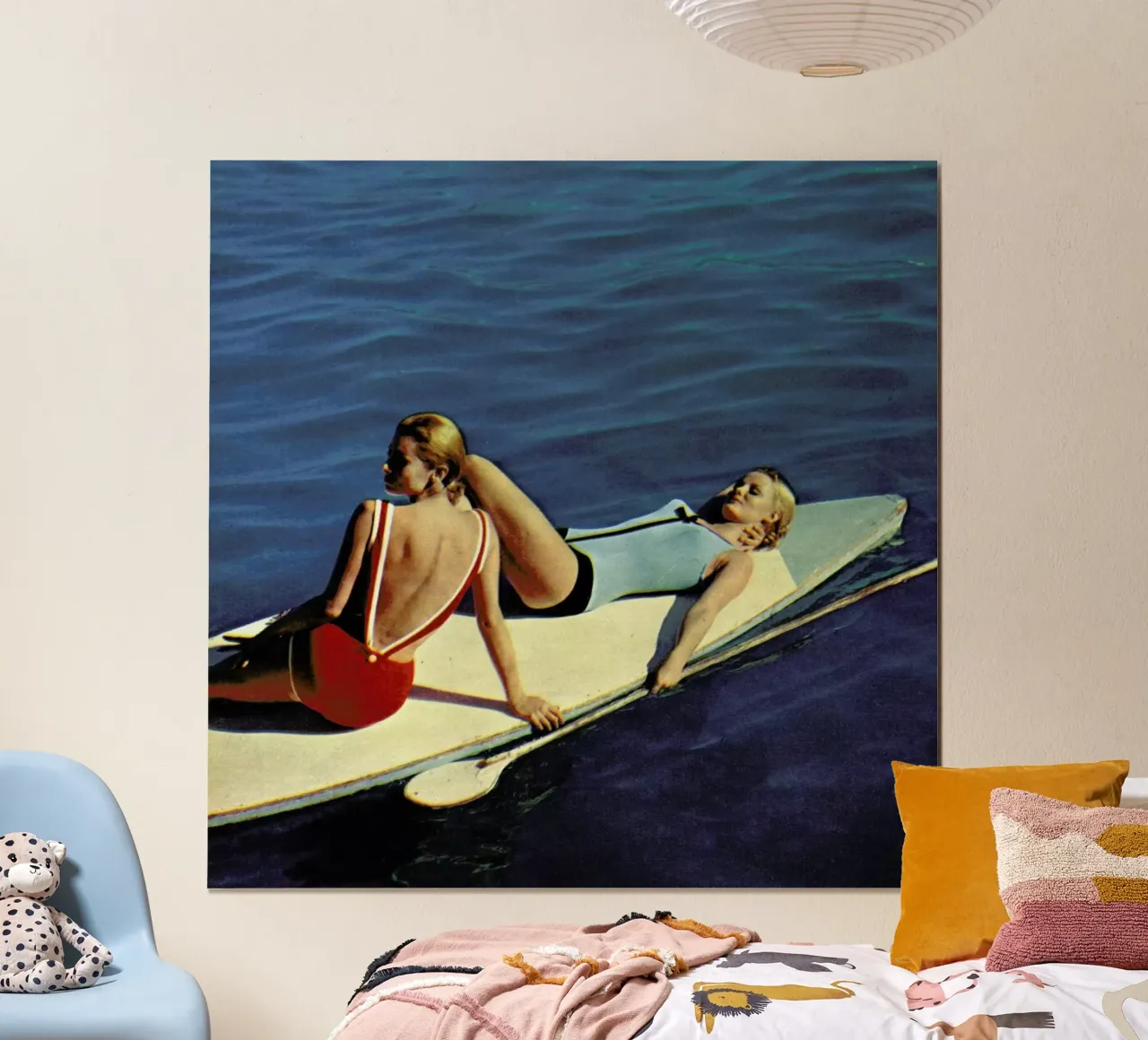 Tanning Boards poster con telaio in plastica da Hemingway Design