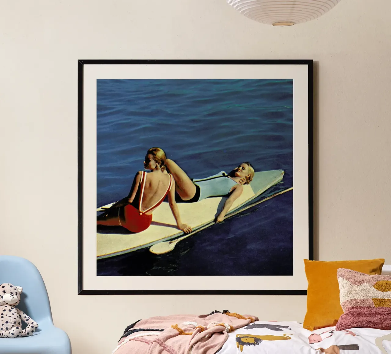 Tanning Boards poster con telaio in plastica da Hemingway Design