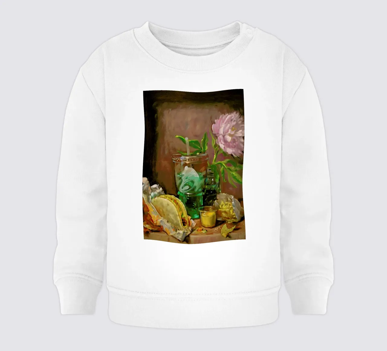 Taco Bell baby sweatshirt van Noah Verrier