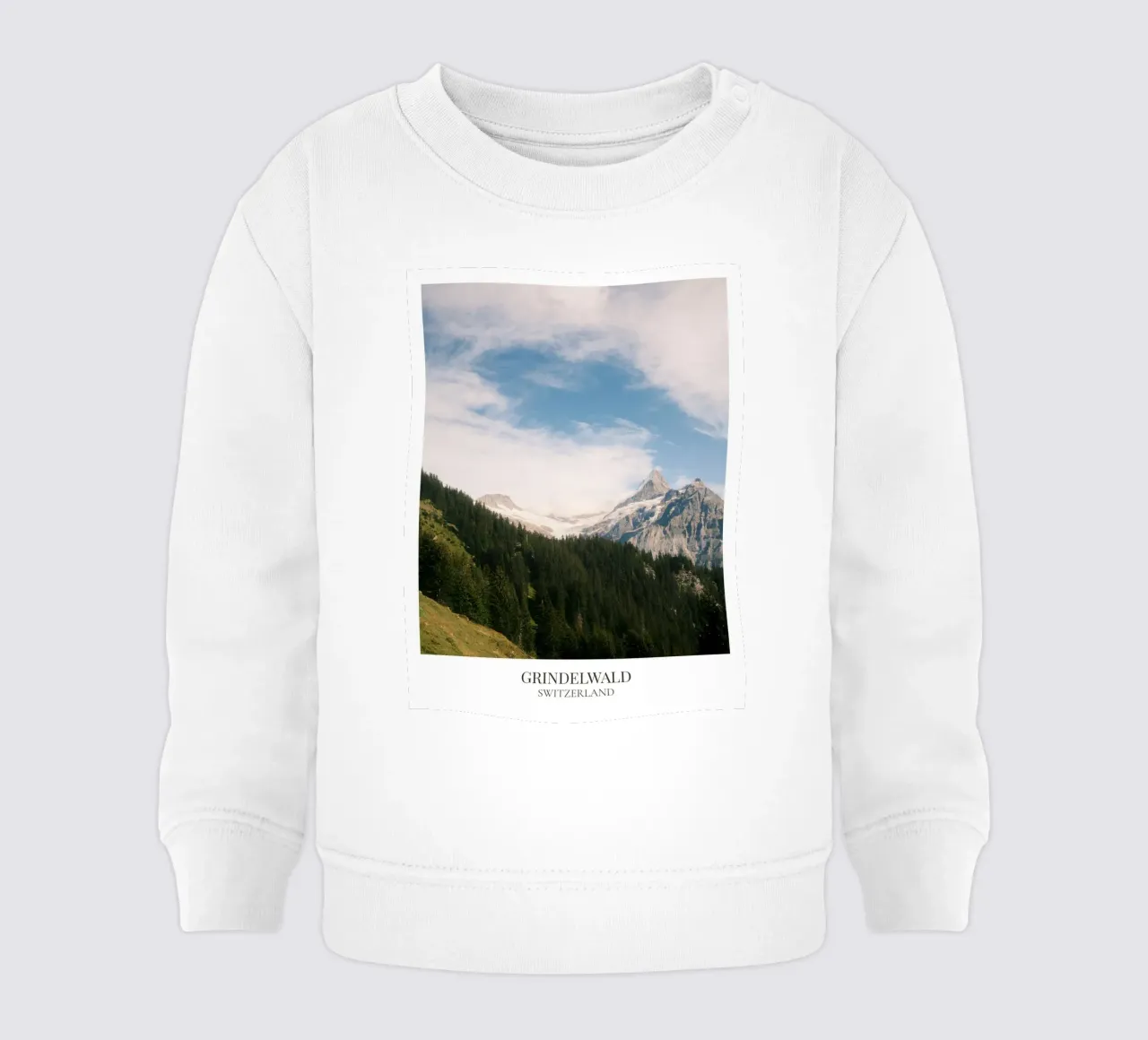 Grindelwald: Switzerland felpa neonato da FujiFrames