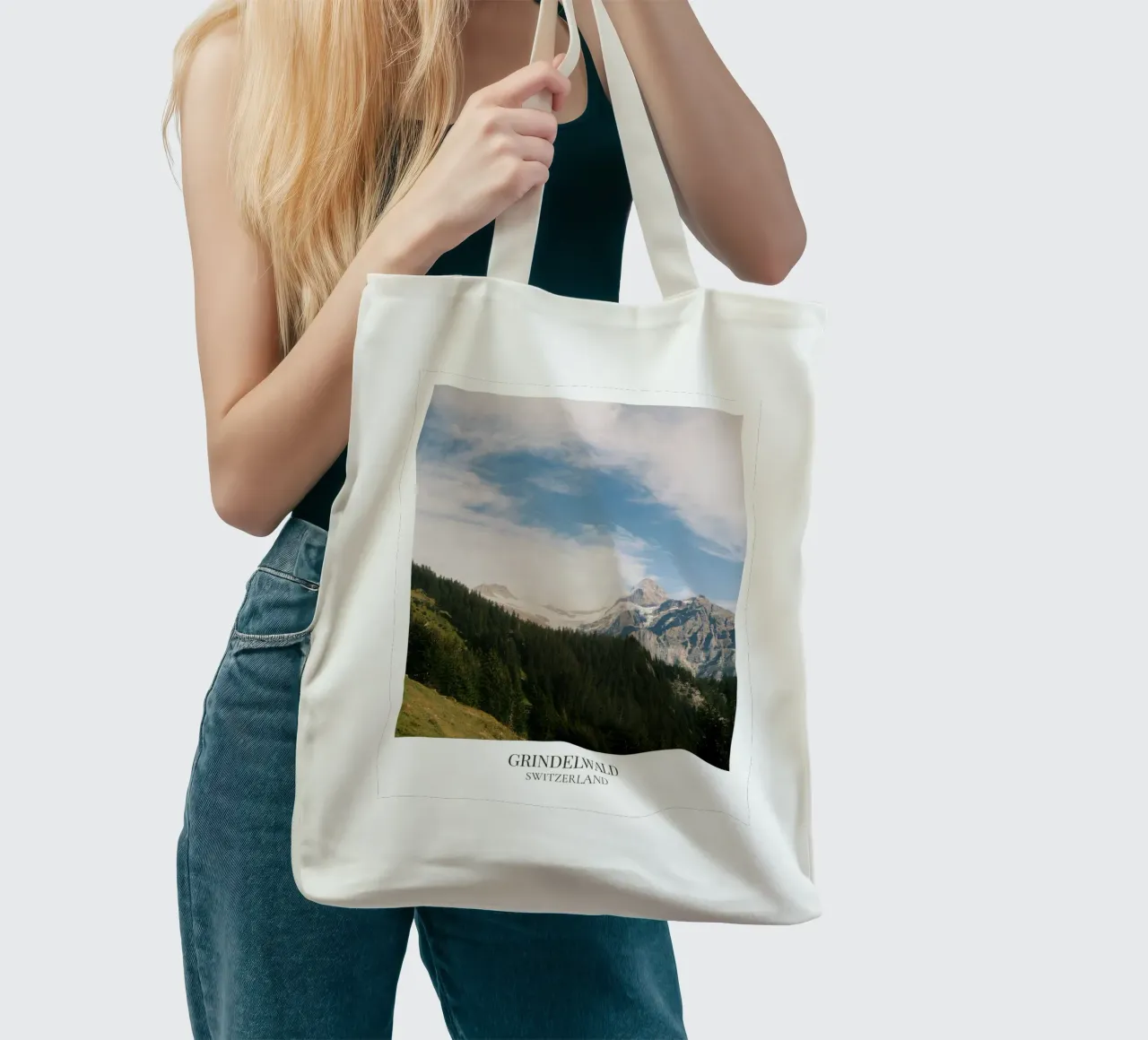 Grindelwald: Switzerland borsa in juta da FujiFrames