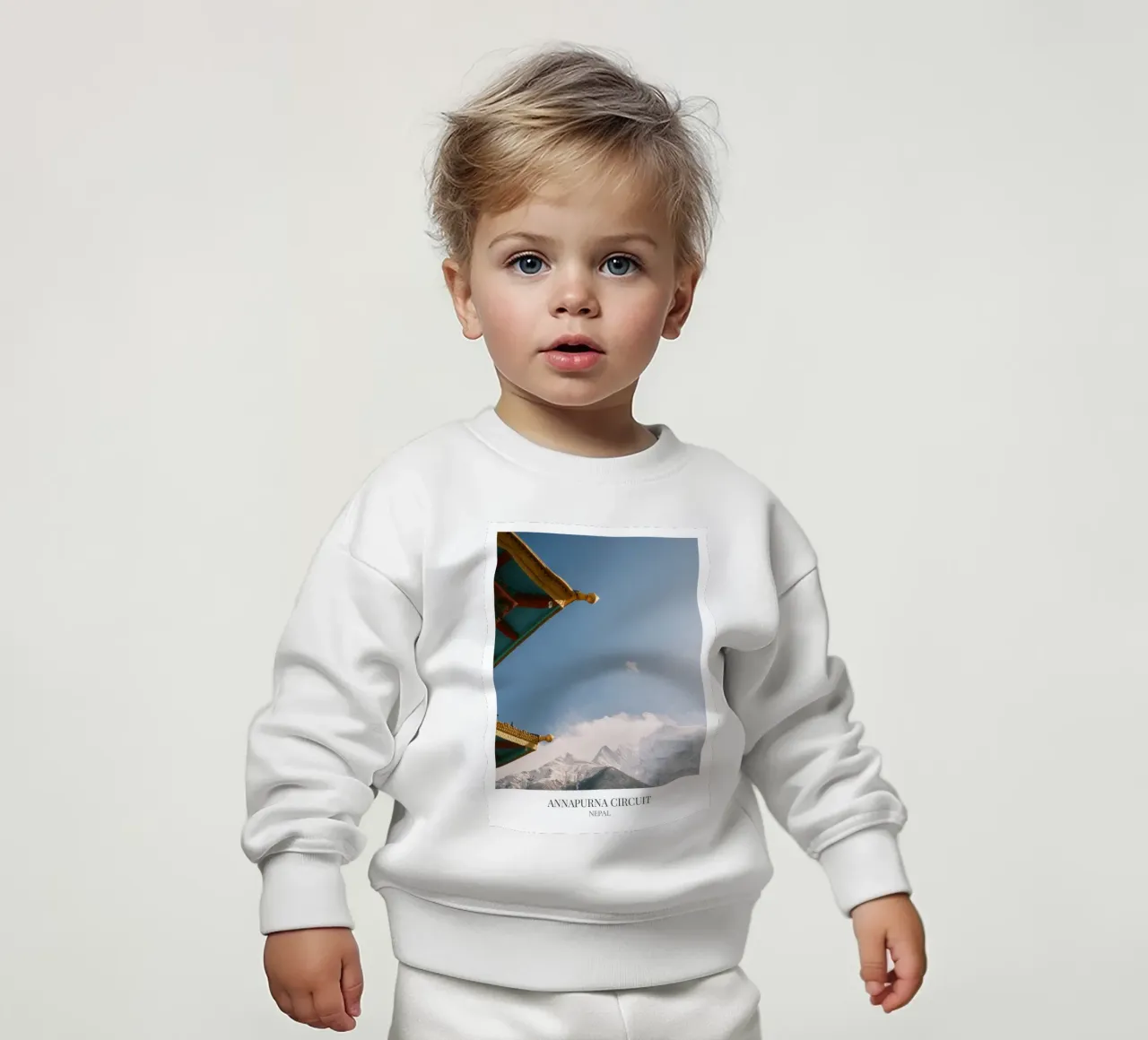 Annapurna Circuit V: Nepal felpa neonato da FujiFrames