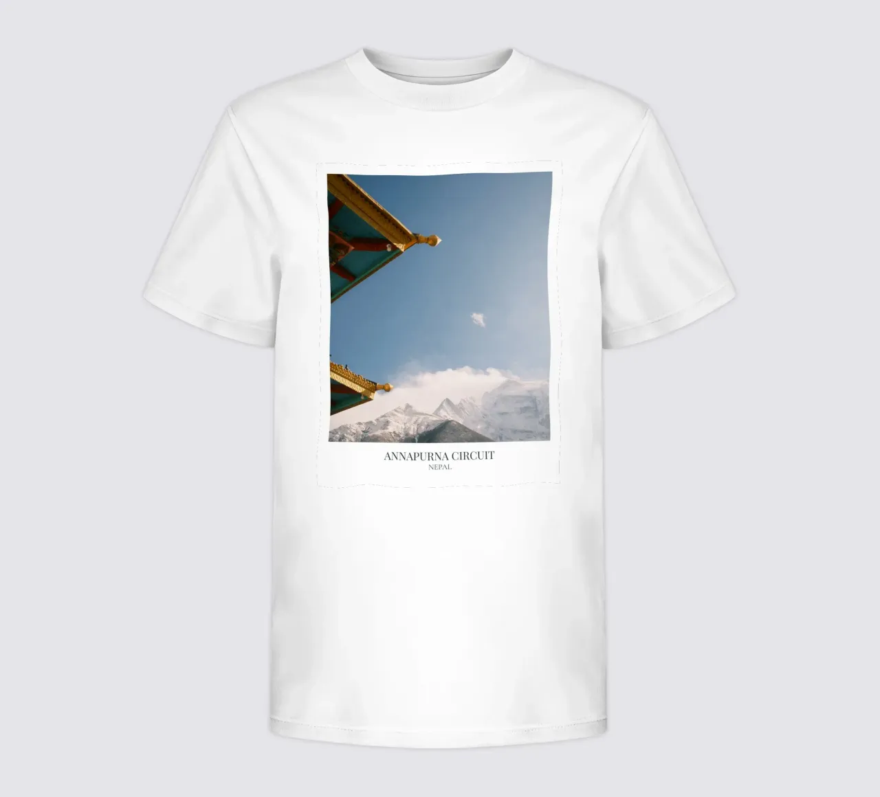 Annapurna Circuit V: Nepal t-shirt bambini da FujiFrames