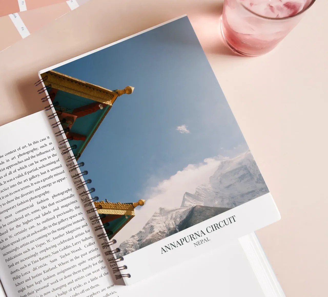 Annapurna Circuit V: Nepal spiral notebook by FujiFrames