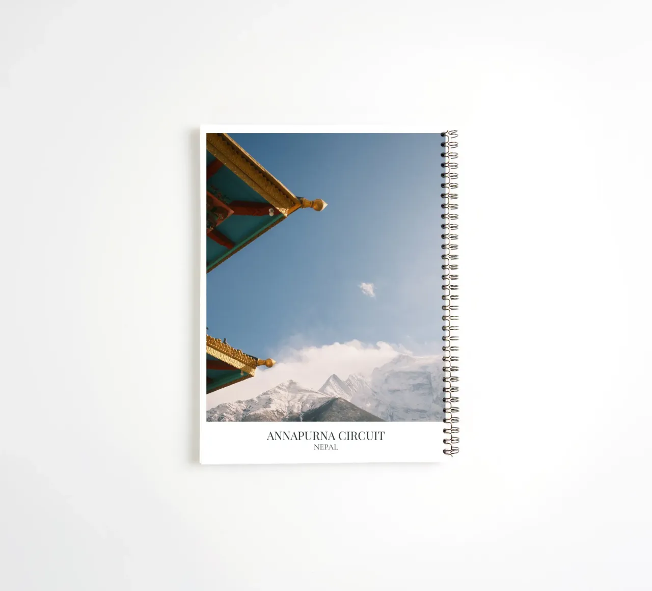 Annapurna Circuit V: Nepal spiral notebook by FujiFrames