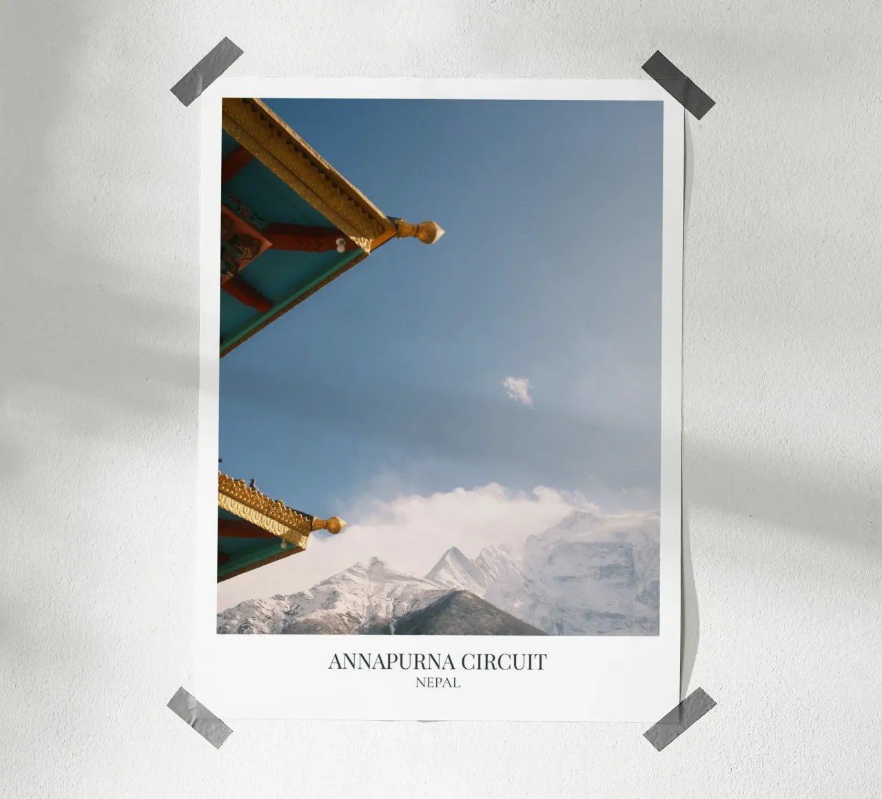 Annapurna Circuit V: Nepal carta hahnemühle da FujiFrames