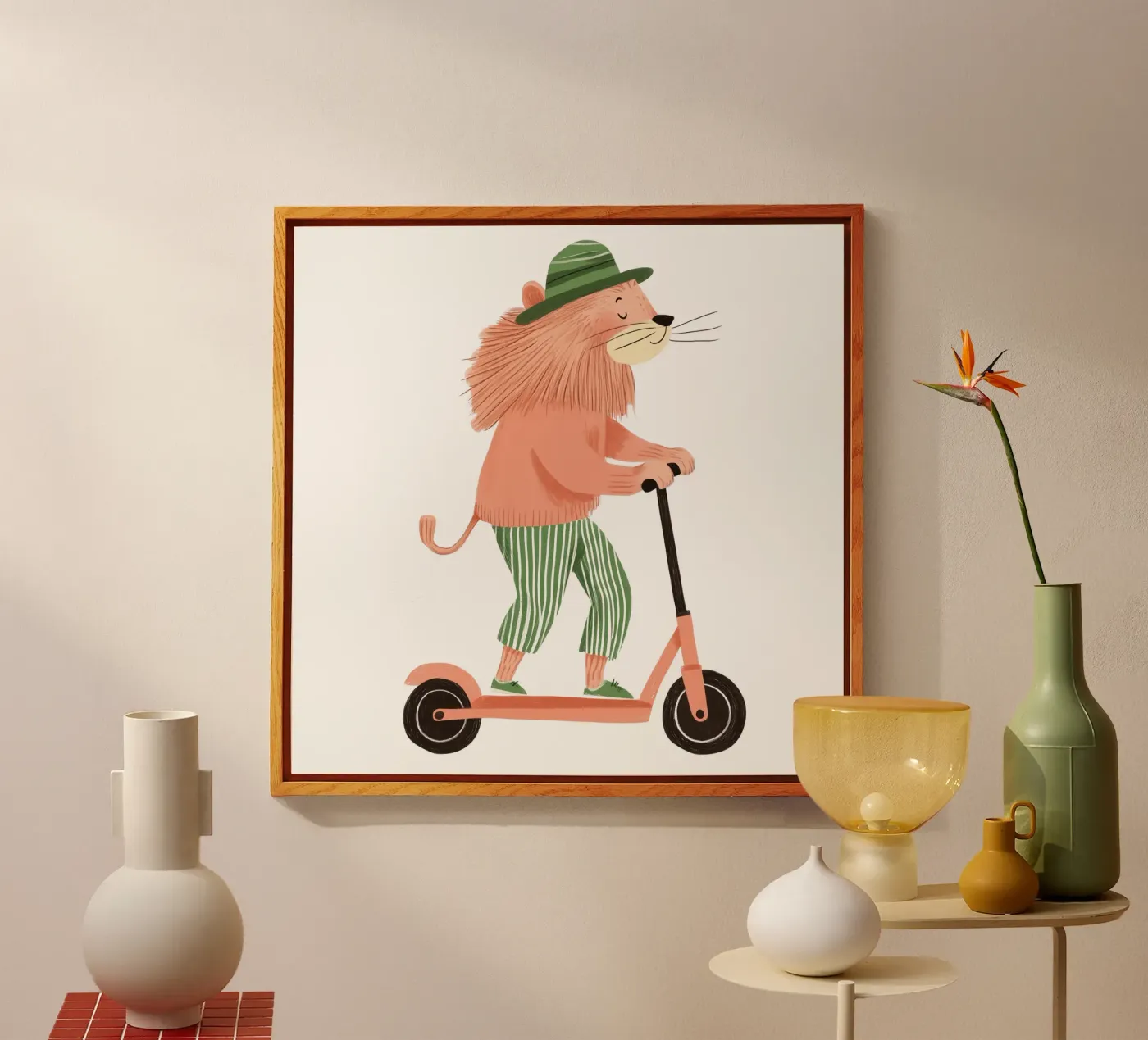 Chill Lion plexiglas de HookASmile