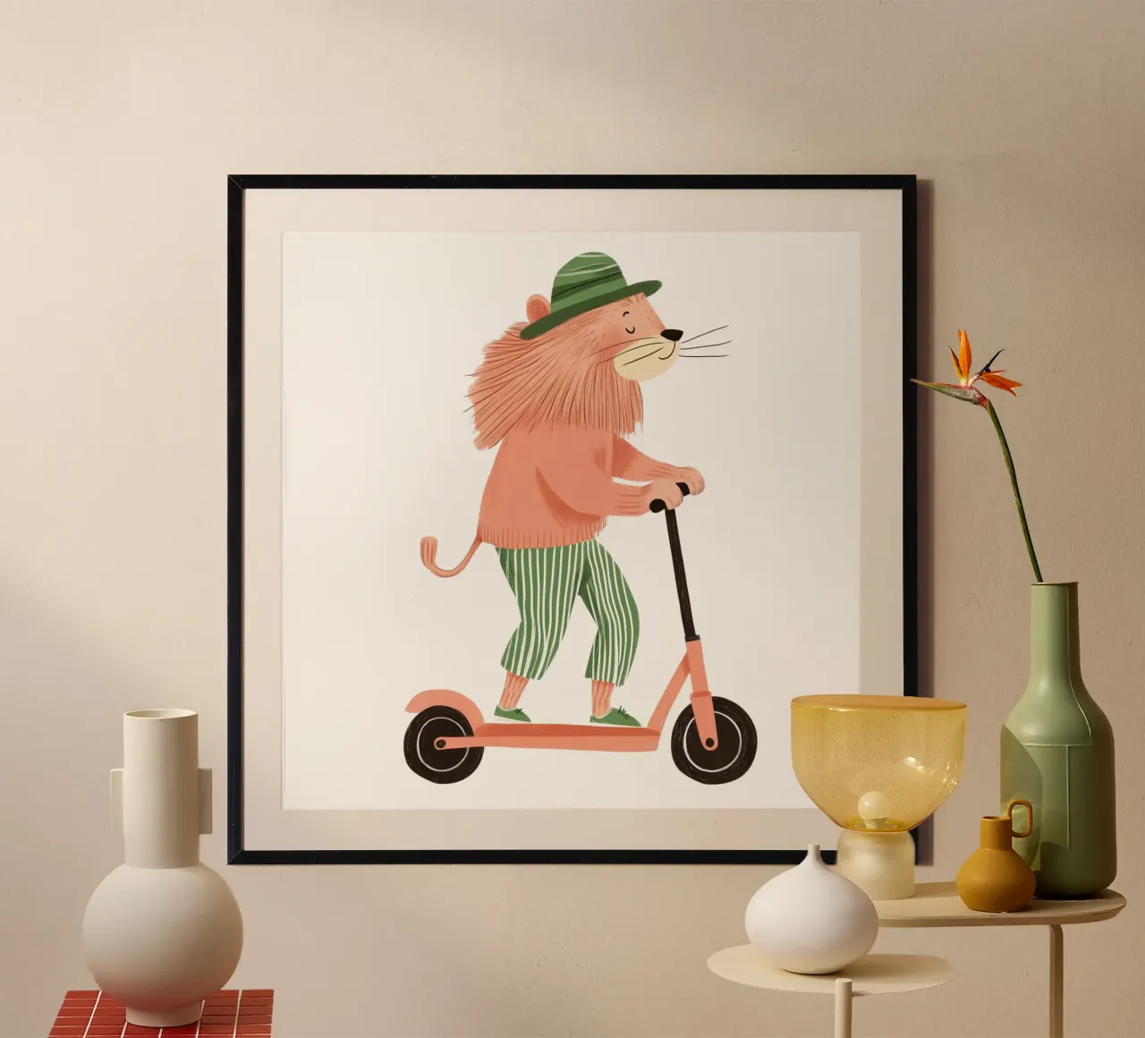 Leone freddo poster da HookASmile