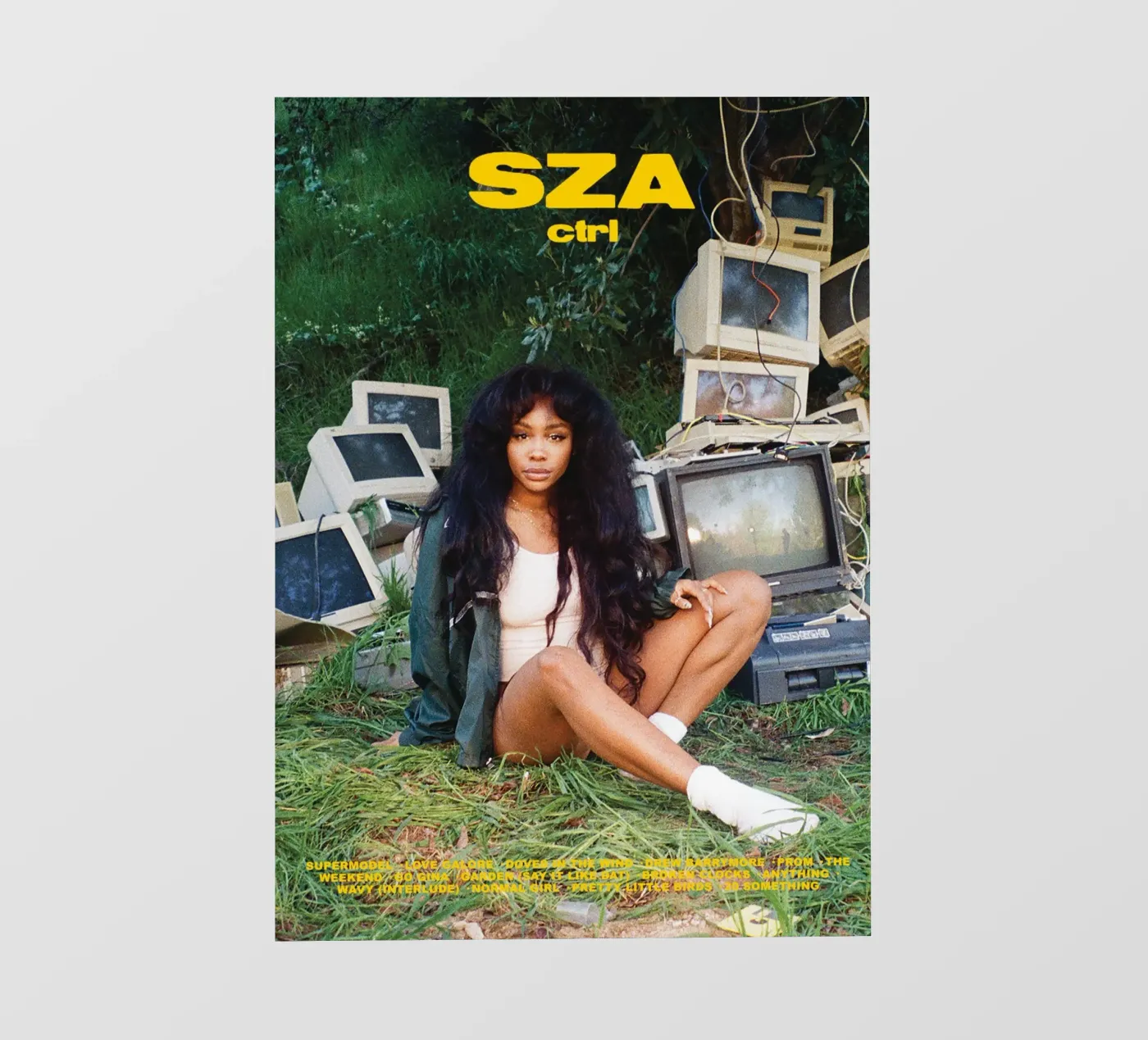 Ctrl by Sza pellicola backlit da Attaboy Dsgn